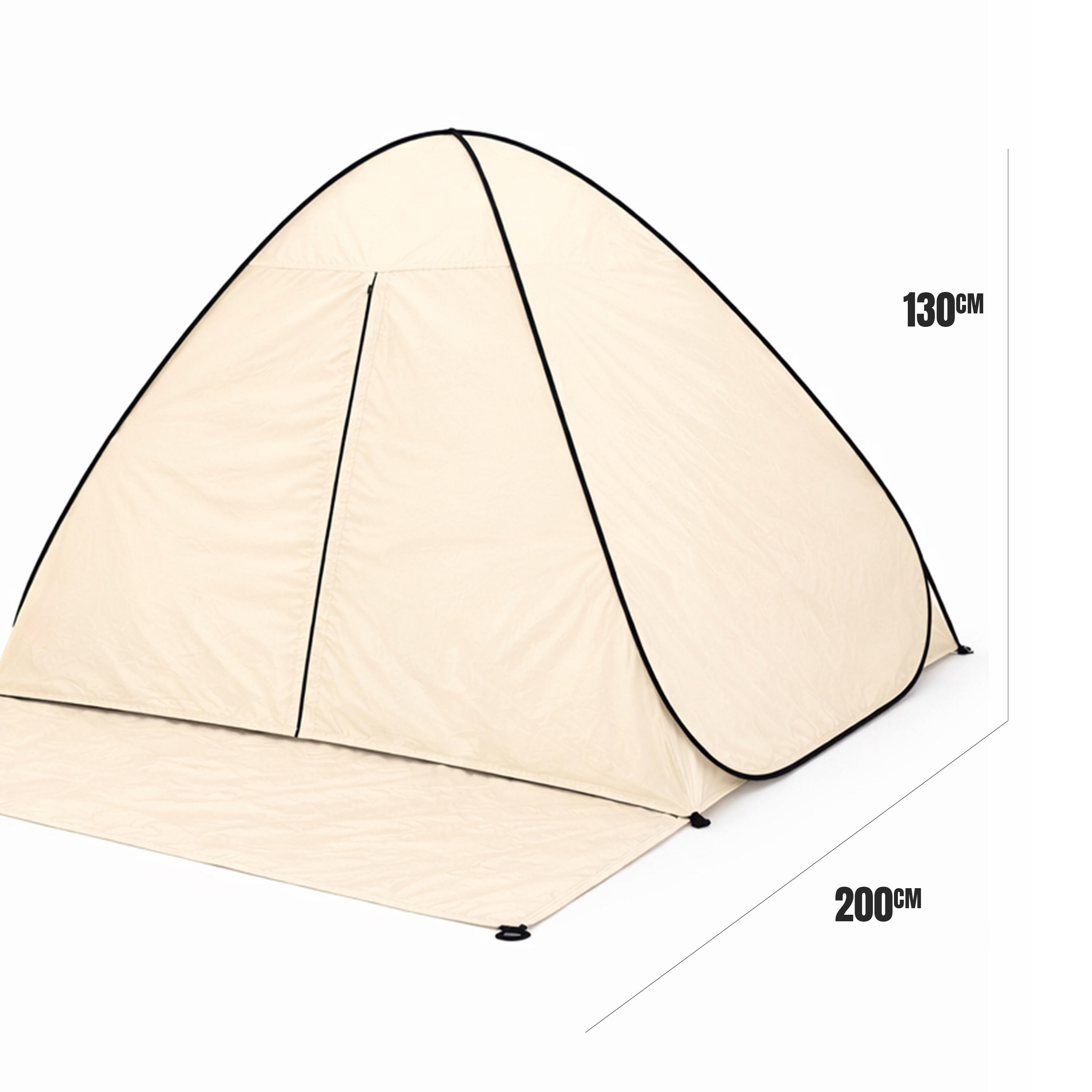 Festival Zelt 200x130 cm - Pop-up - 210D Oxford Nylon - wasserdicht - Blackout 5/7
