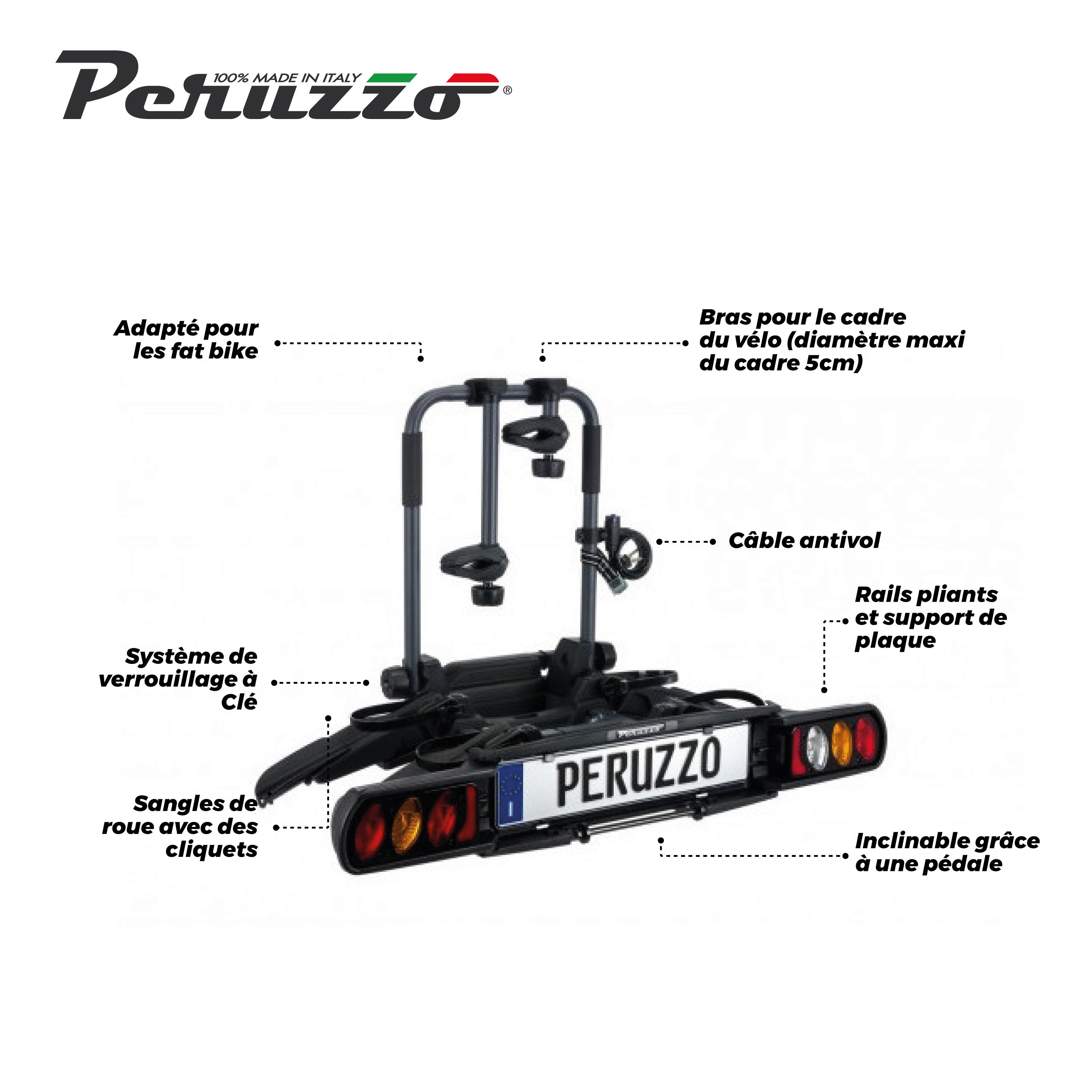 Porte-vélo sur attelage PURE INSTINCT 2 vélos 3/7