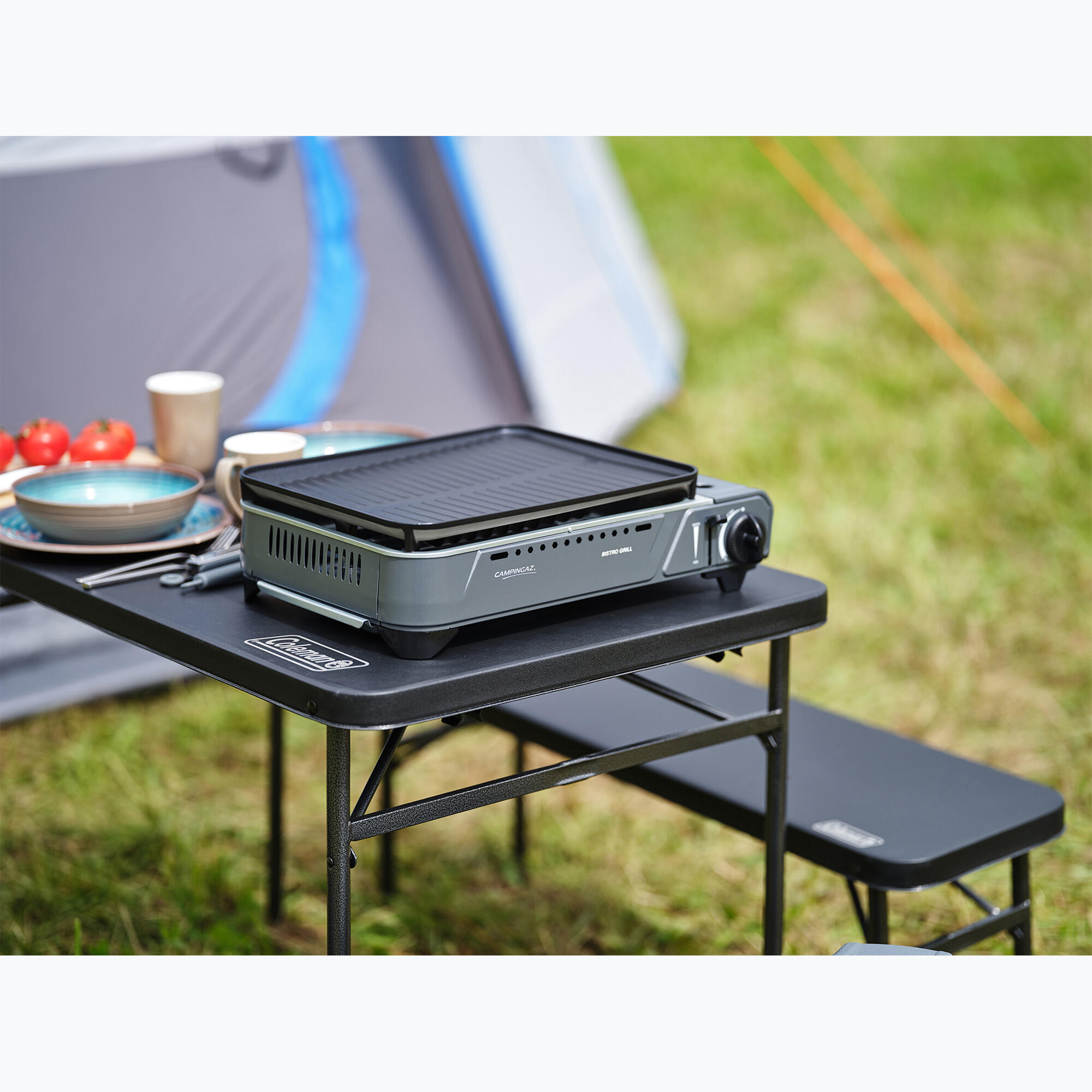 Coleman Packaway Table & Bench Set 6/7
