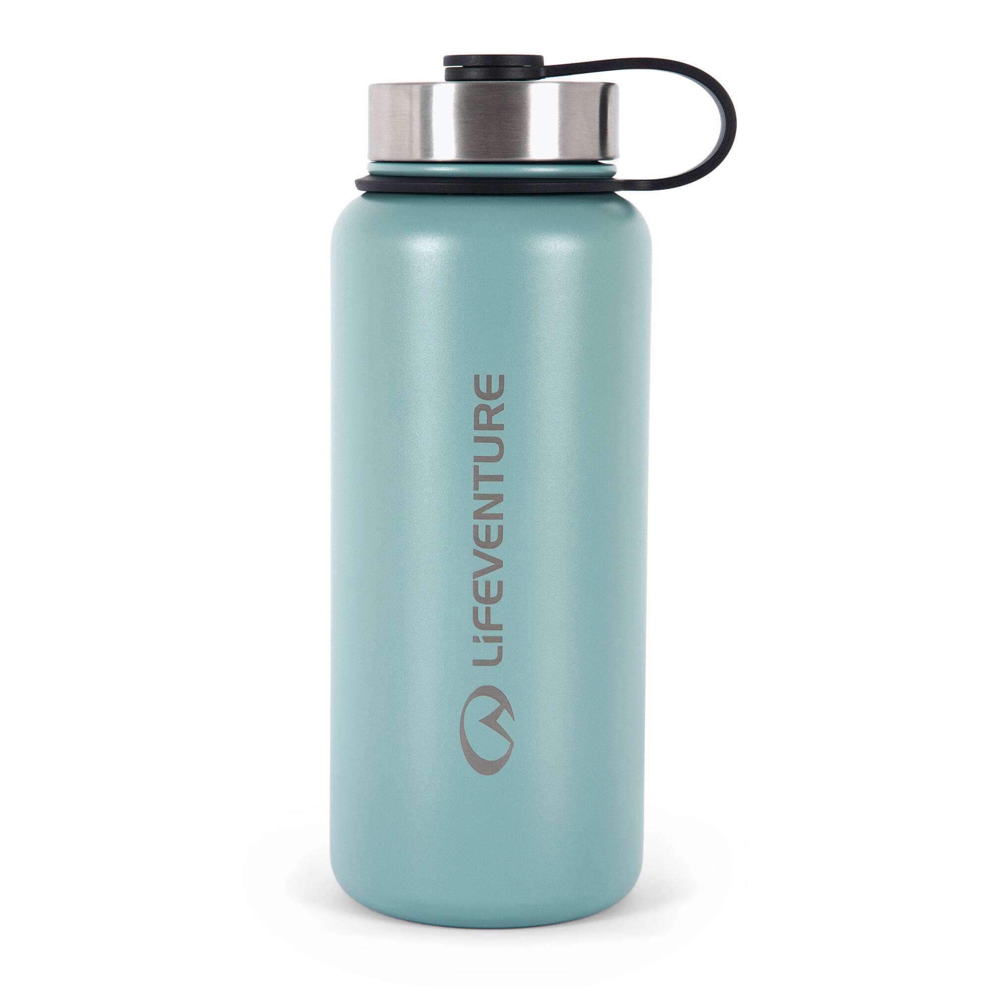 Thermos Lifeventure 1 L acier inoxydable bleu isolation TiV chaud 8h froid 24h 5/5