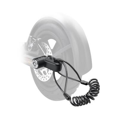 Lucchetto Antifurto per Bici e Monopattino Elettrico - Compatto e Portatile