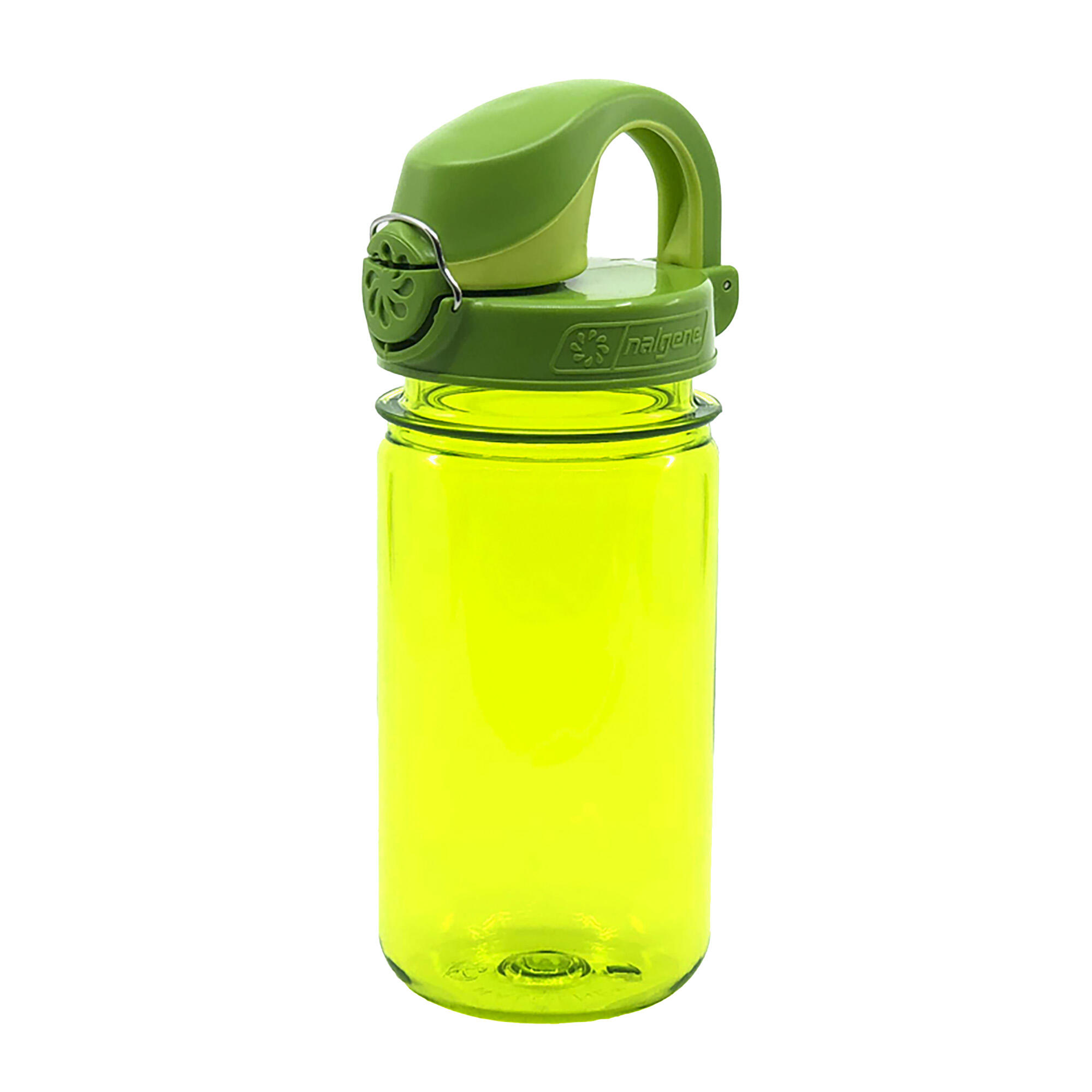 Bouteille Nalgene OTF Kids Sustain 355 ml Tritan sans BPA vert capuchon une main 3/3