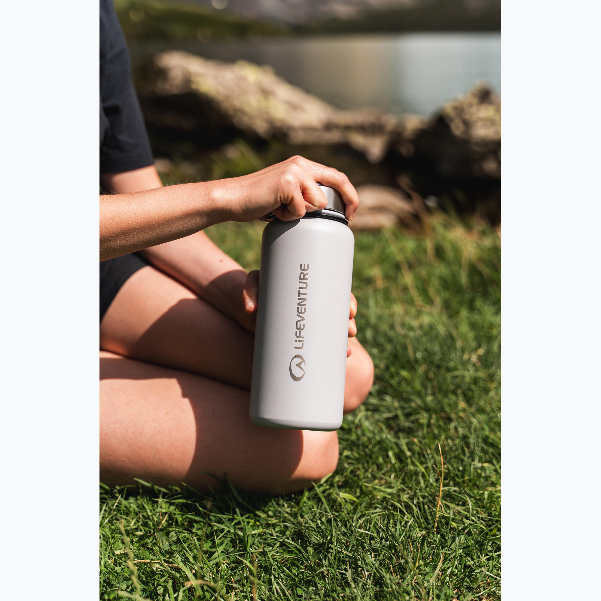 Gourde Lifeventure 1 L inox isolante 24h froid/8h chaud 3/6