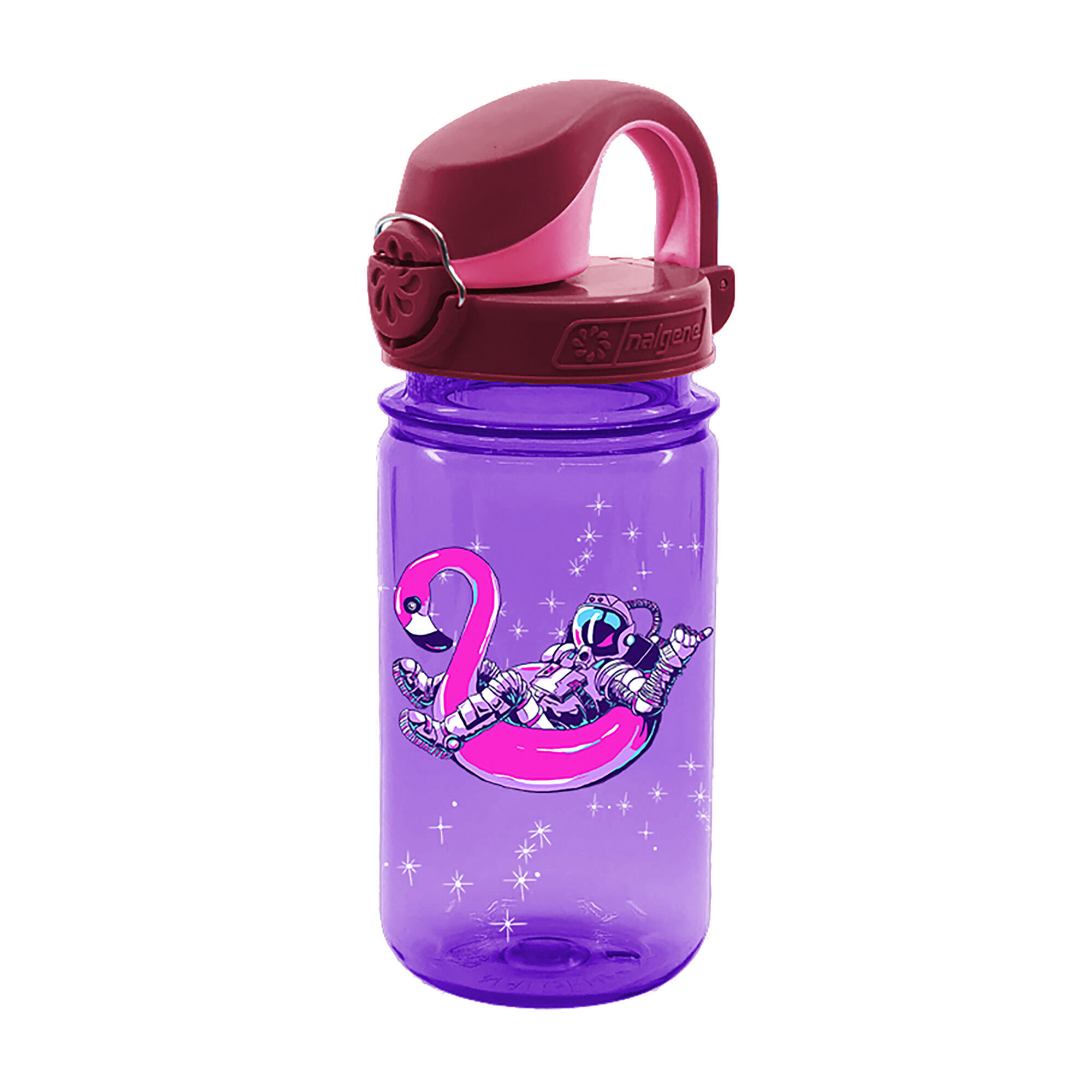 Bouteille enfant Nalgene OTF Kids Sustain 350 ml Violet 3/3
