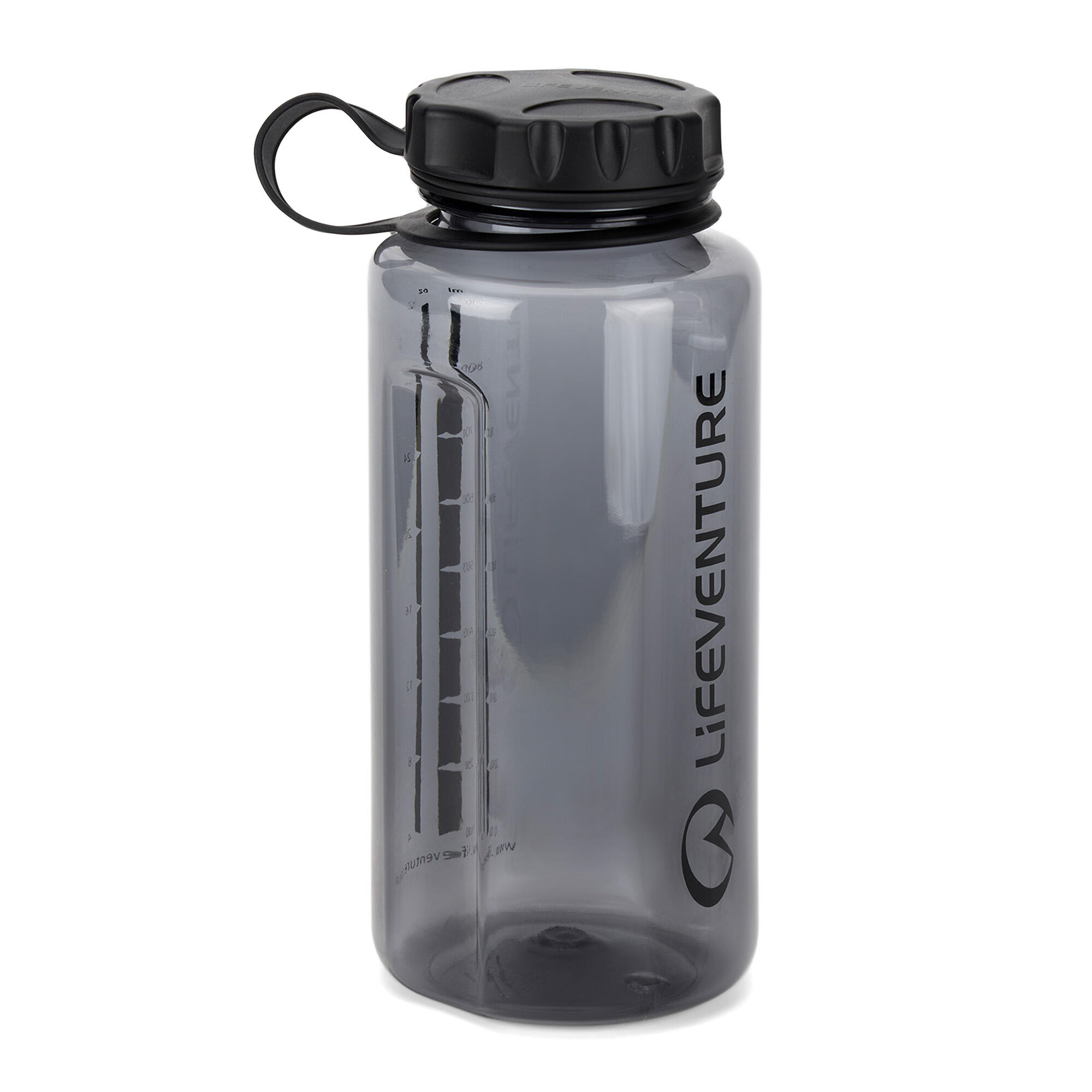 Gourde Lifeventure 1 L Tritan graphite, étanche, large ouverture 6/6