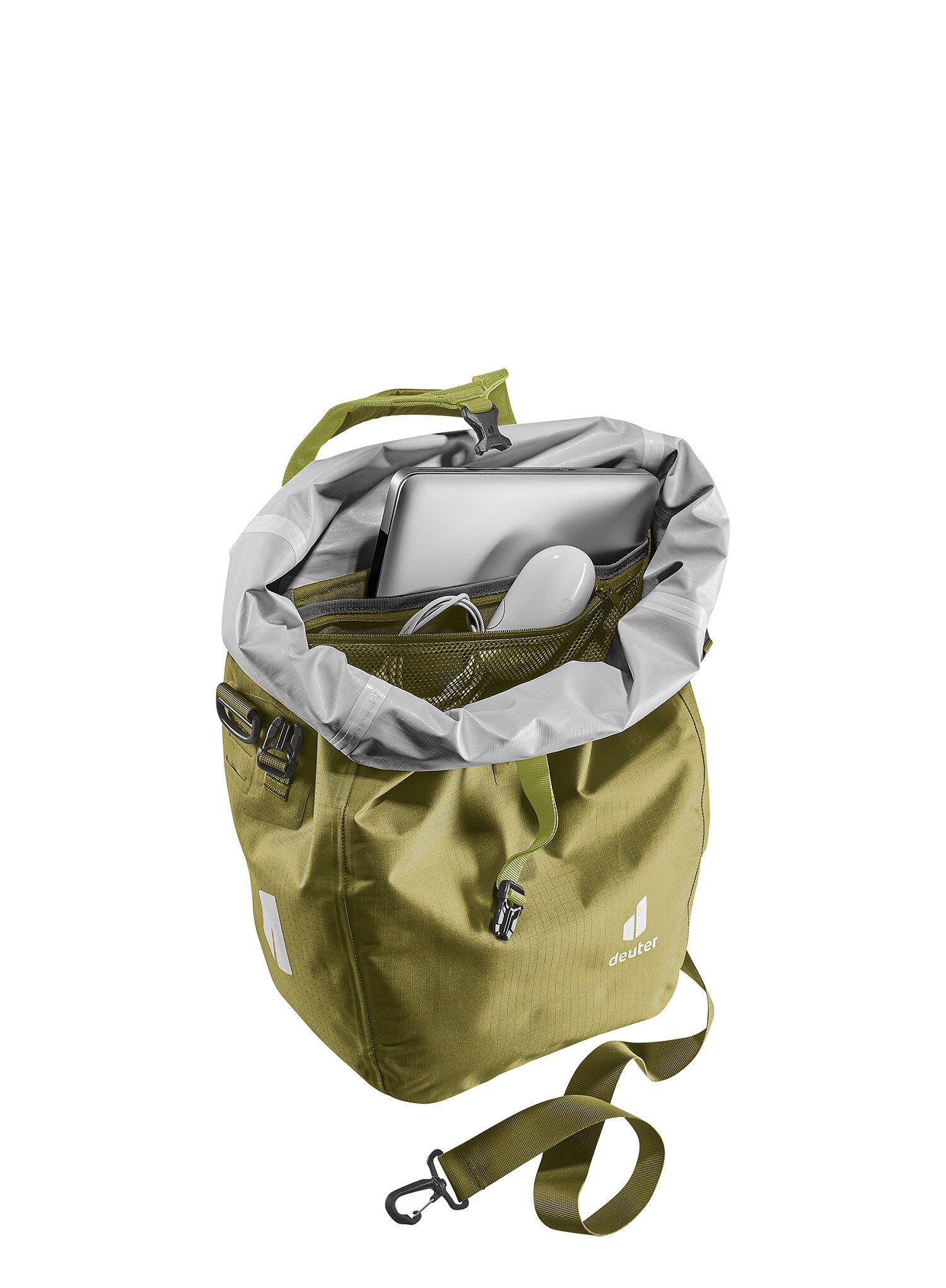 Sakwa na rower Deuter Weybridge 25+5 - cactus 6/7