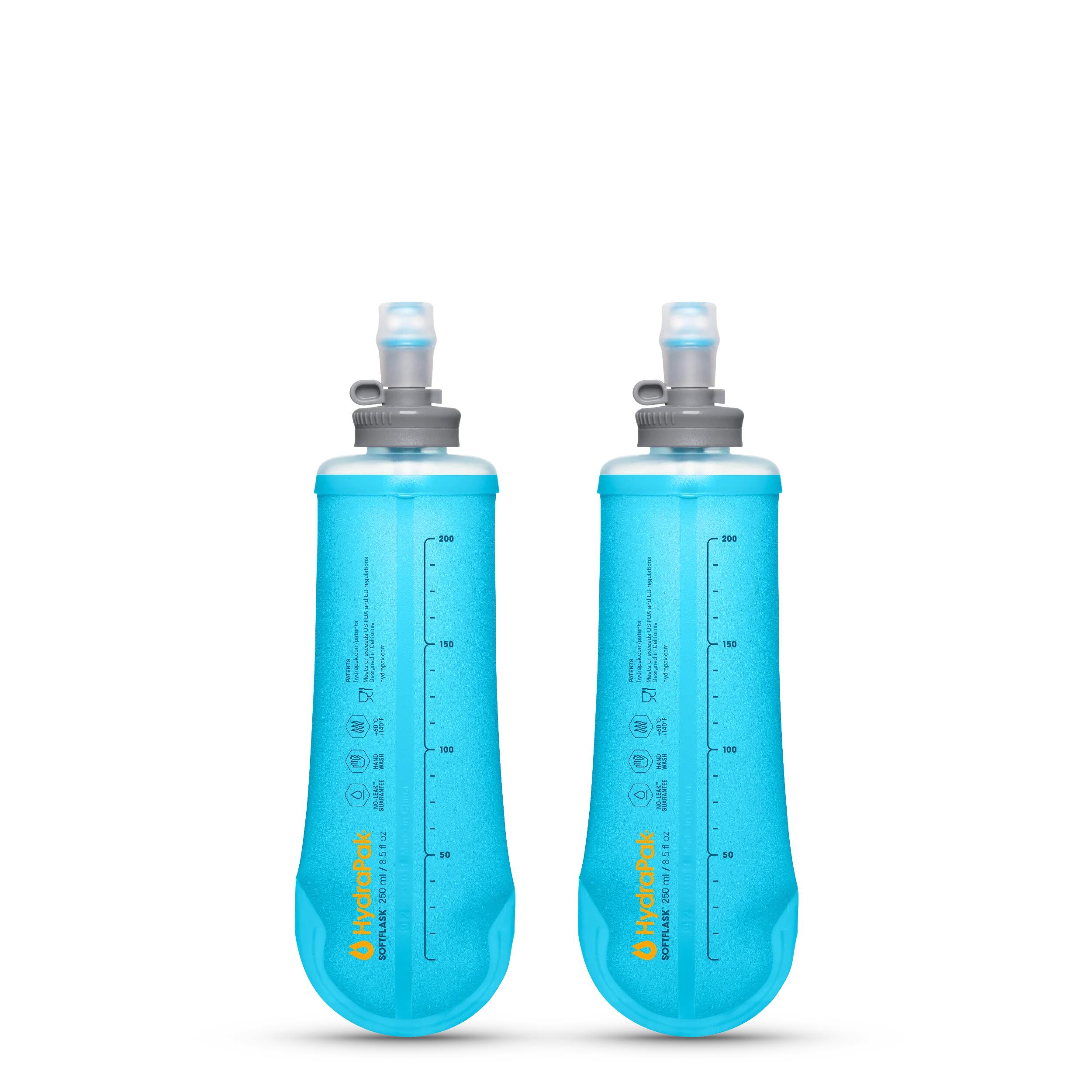 HydraPak SoftFlask 150ml Pack de 2 - Frascos Malibu Blue 4/6