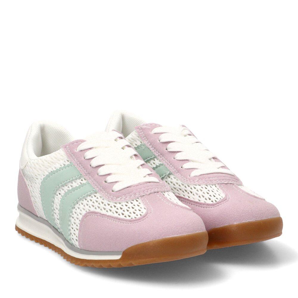 Deportivas Casual Niña Suela Plana - Modelo Rbs1690 Rosa 2/6