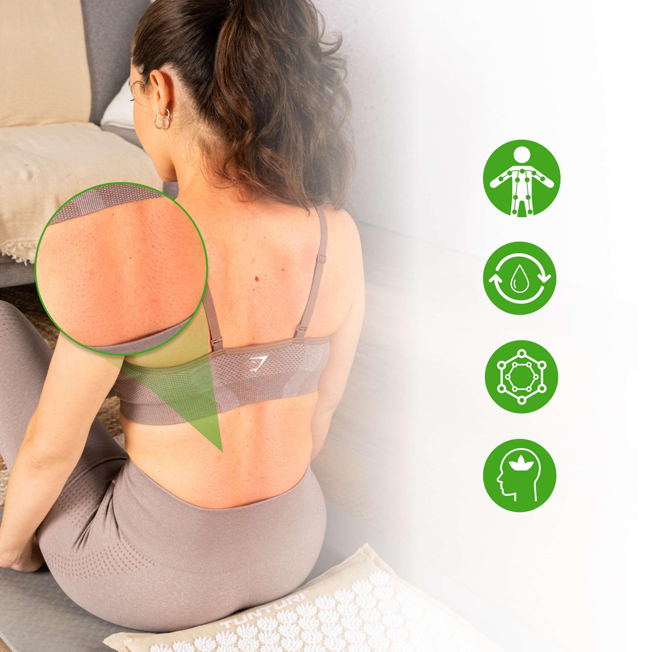 apis d’acupression Pro avec coussin – Acupression – Tapis de méditation 2/7
