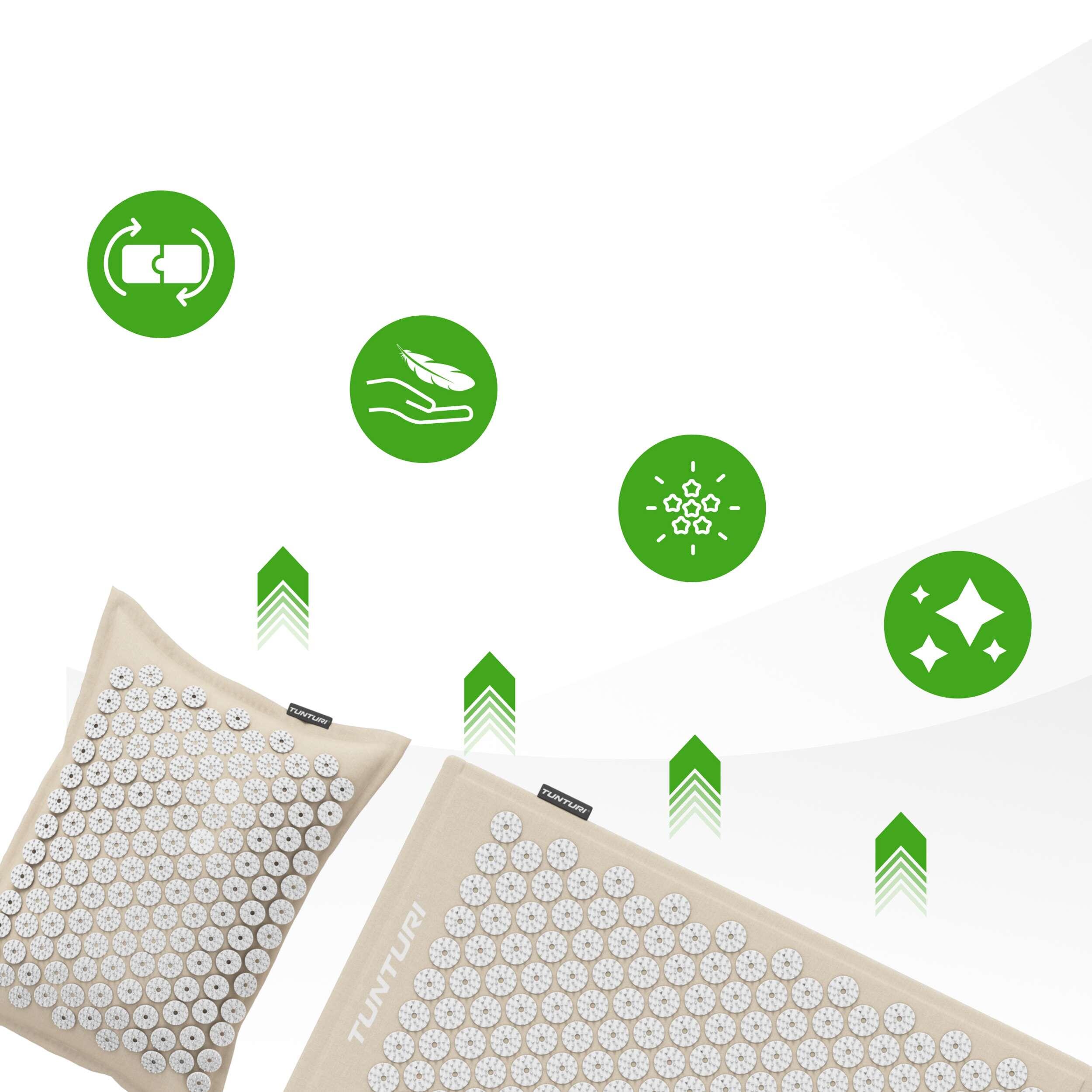 apis d’acupression Pro avec coussin – Acupression – Tapis de méditation 4/7