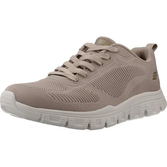 Chaussures pour femmes Skechers Bobs sport b lite Beige
