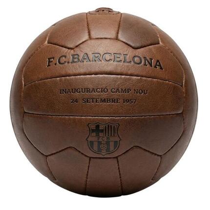 Ballon de football FC Barcelona rétro