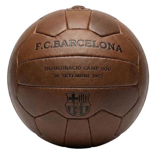 Ballon de football FC Barcelona rétro