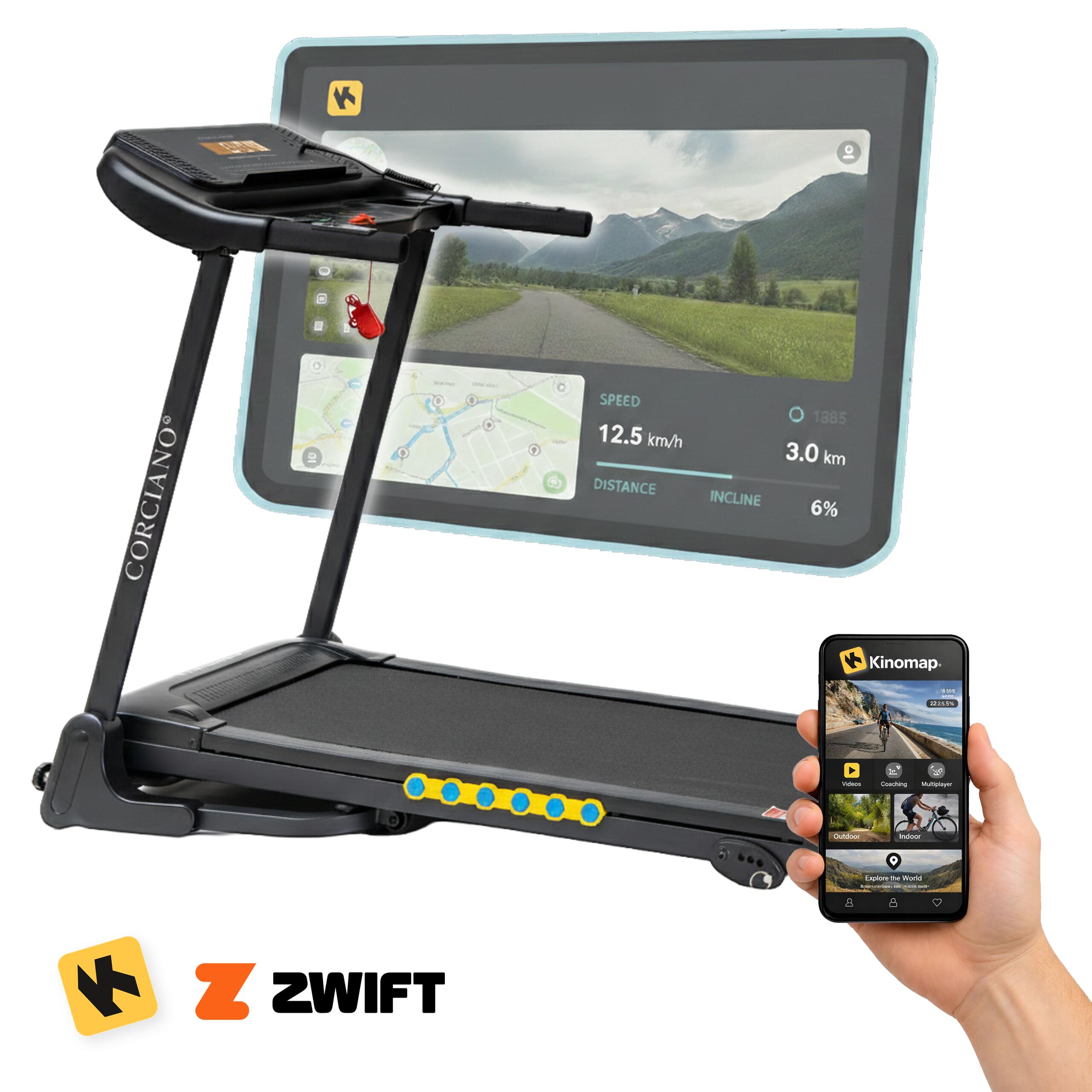 ELITON Elektrický běžecký pás Albi Smart Eliton Corciano