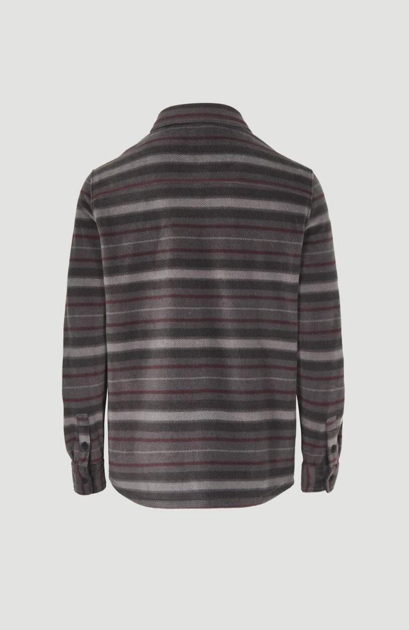 O'NEILL O'neill Chemises SUPERFLEECE SHIRT  Hommes Grey Crossover Stripe 2/7