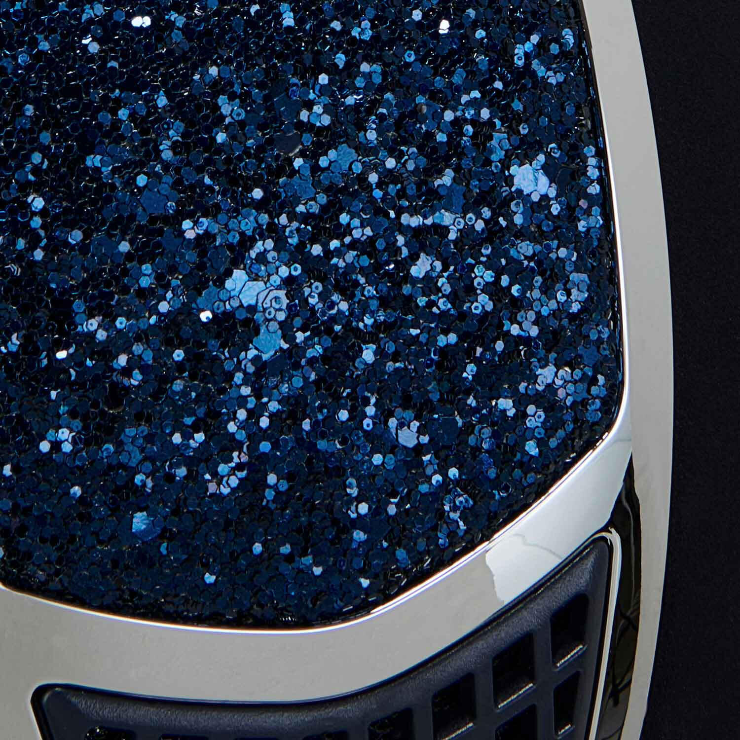 Casquette ultra-légère en velours avec strass 4/6