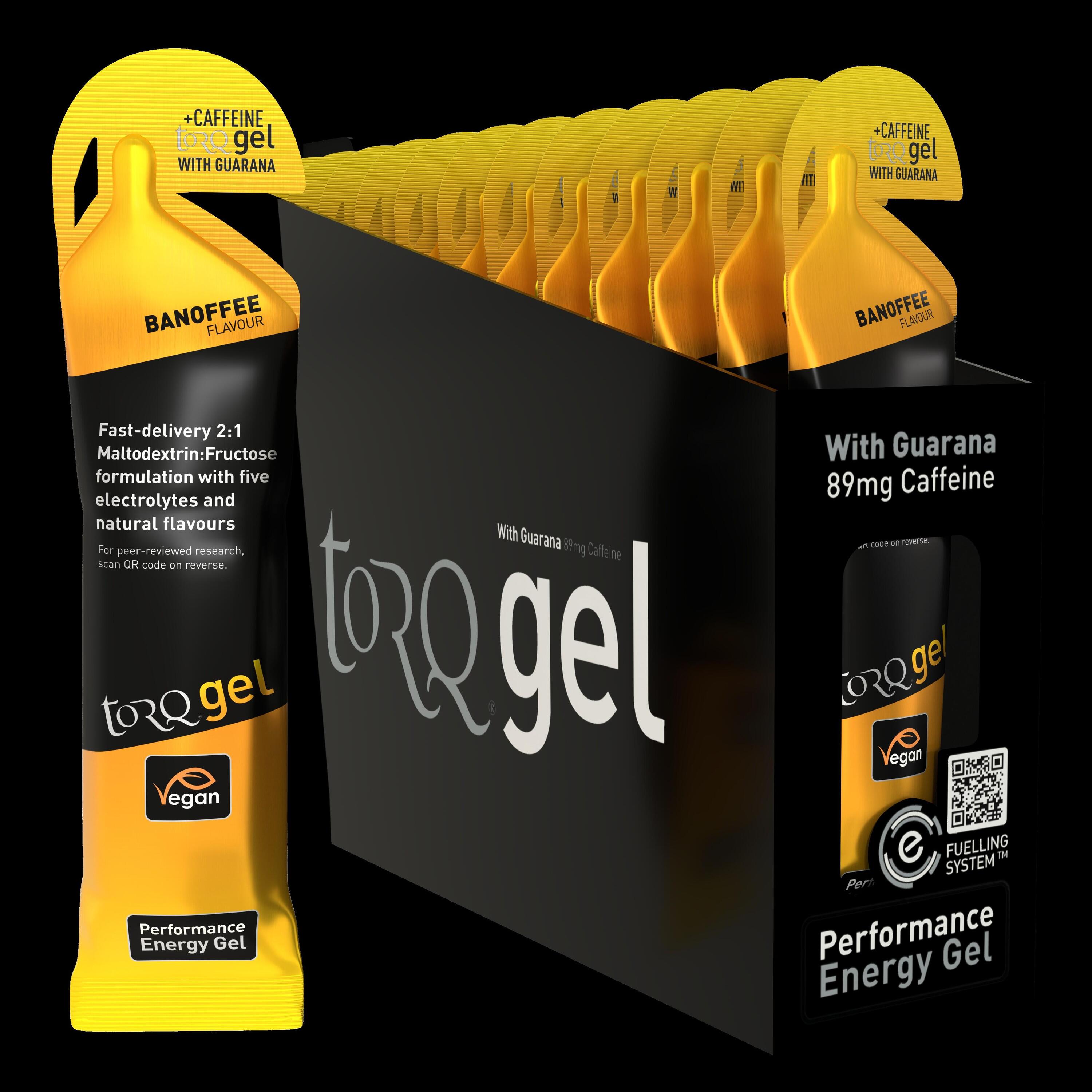 Energy Gel With Guarana - Caffeinated (15x 45g) Banoffee With Guarana 3/3