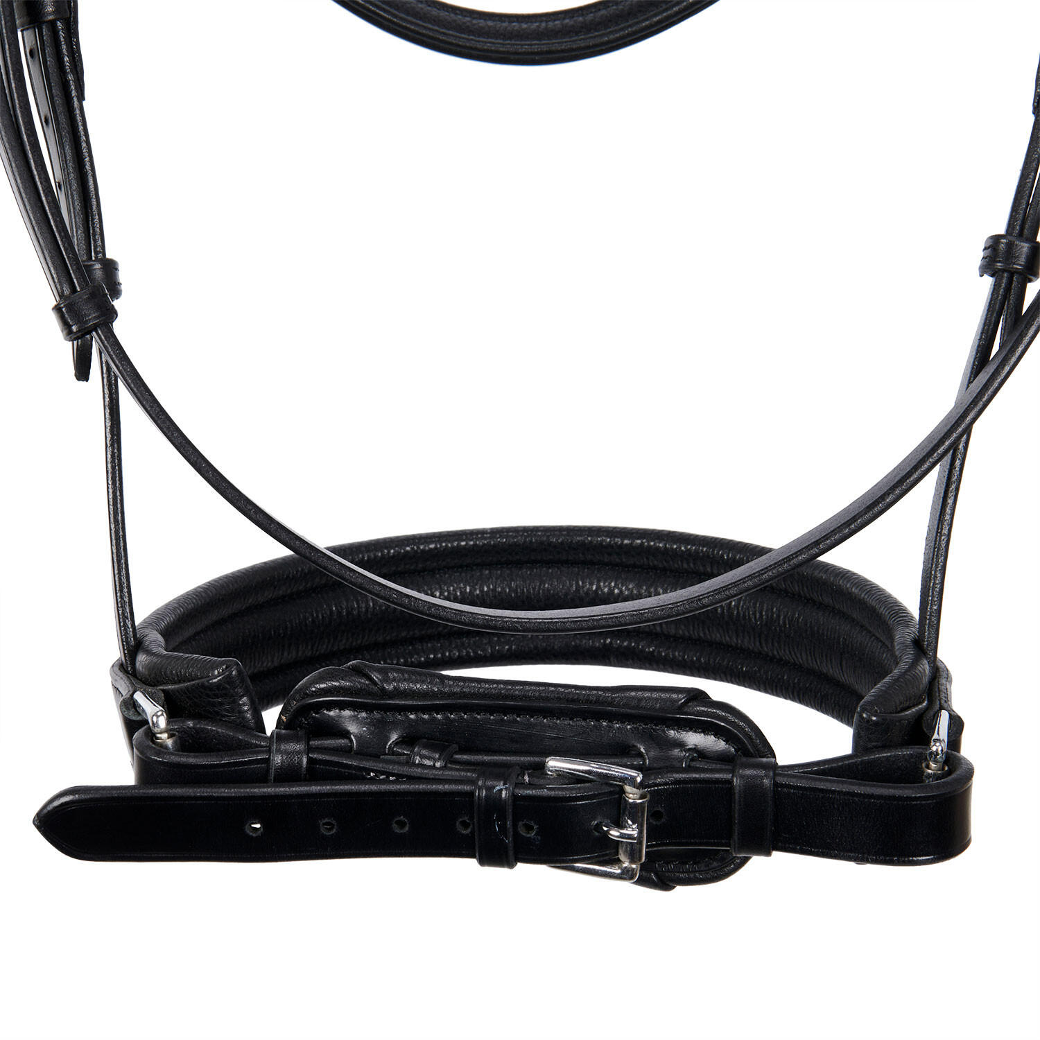 Briglia dressage in cuoio senza redini 7/7
