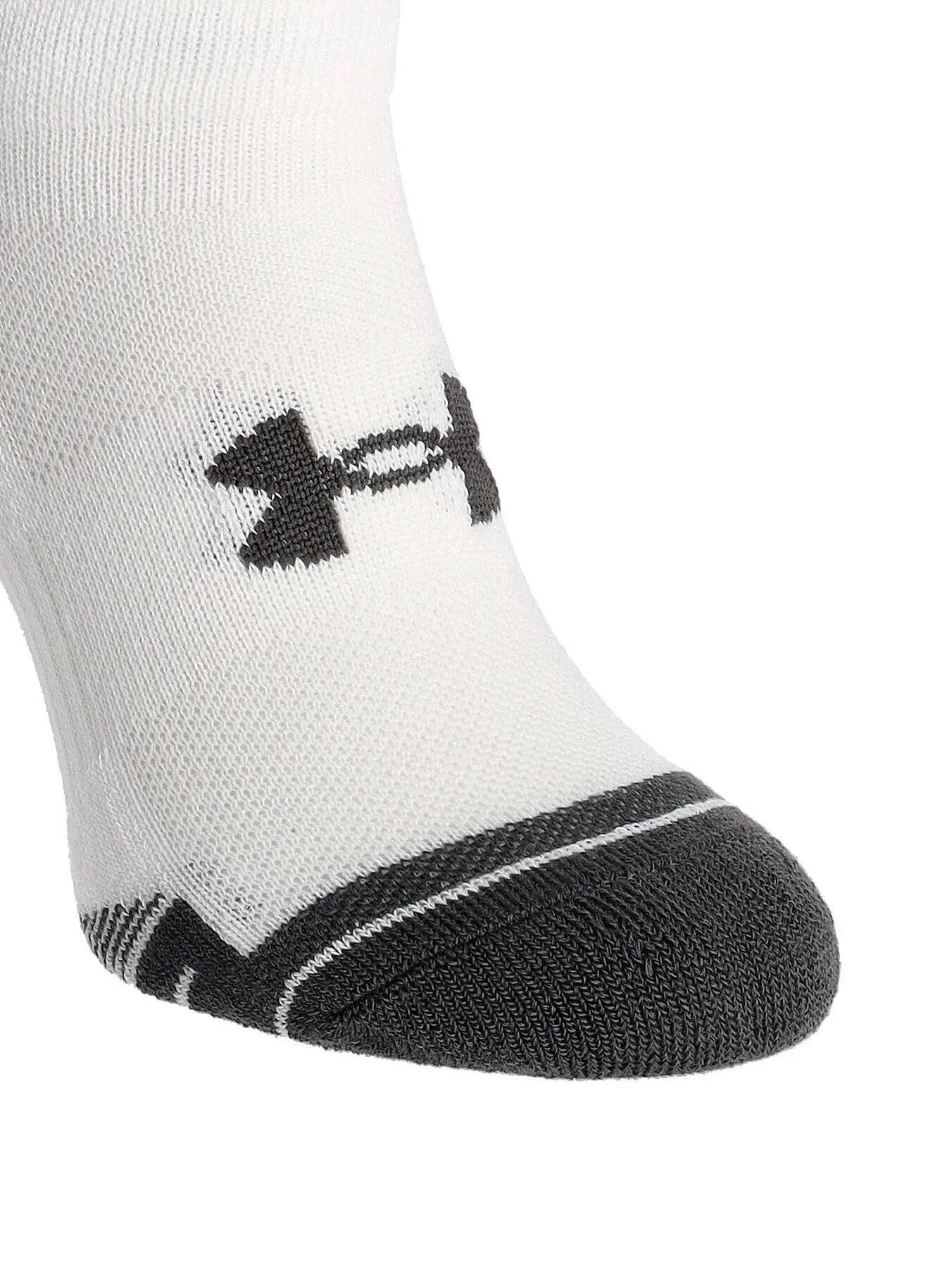 Lot de 3 paires de chaussettes invisibles blanches Under Armour Performance Tech 6/6