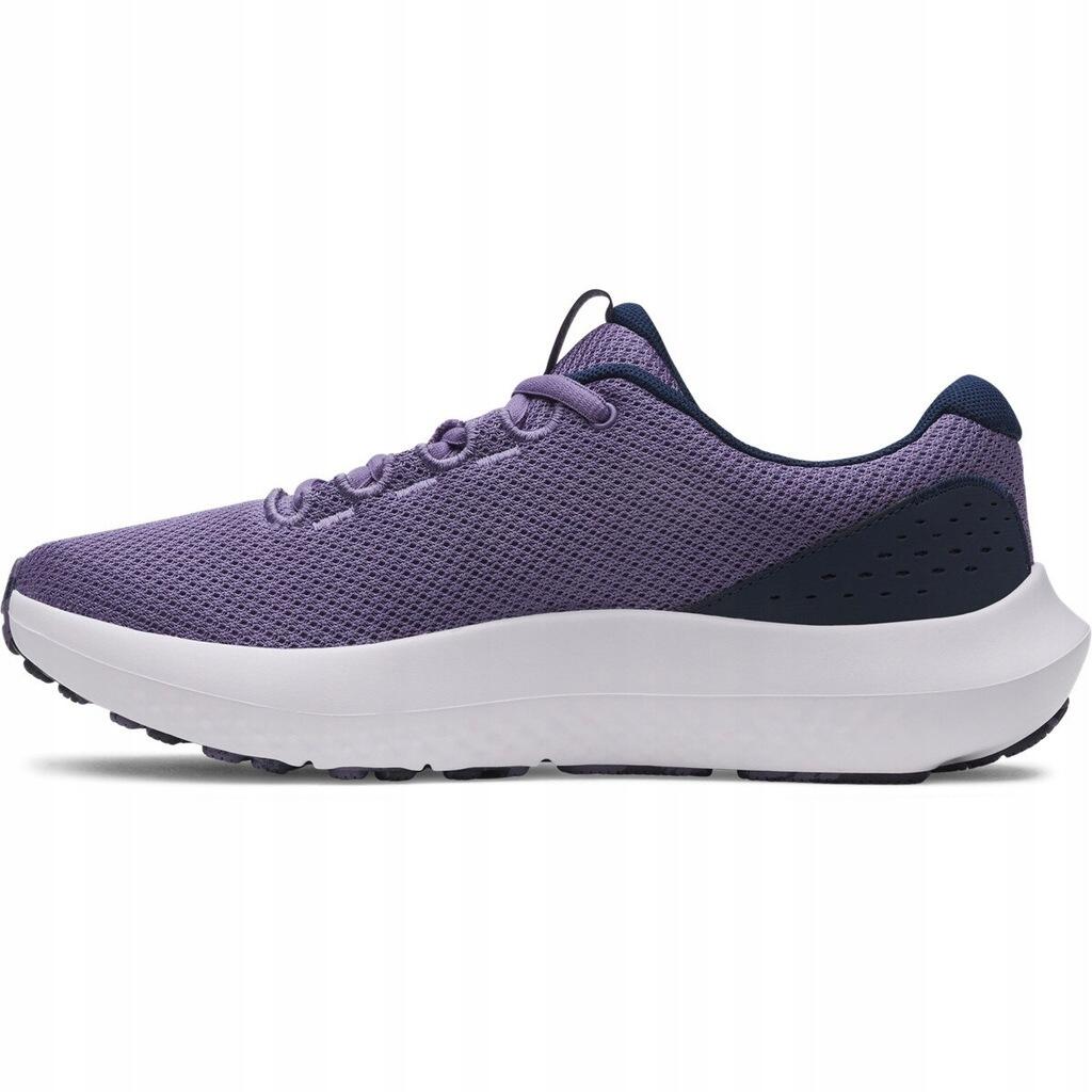 Under Armour Charged Surge 4 dames hardloopschoenen paars luxe/verfrissend munt 3/7