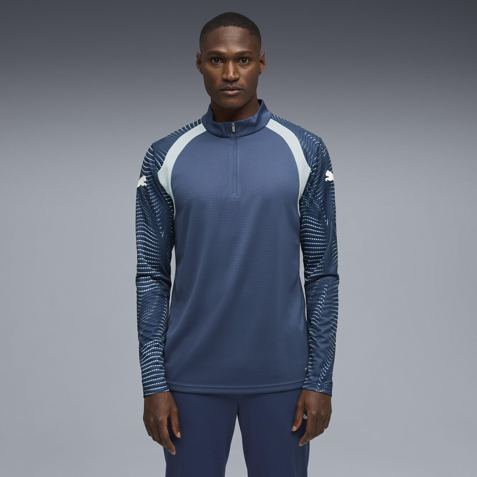 Top da calcio con zip corta individualFINAL da uomo PUMA 2/5