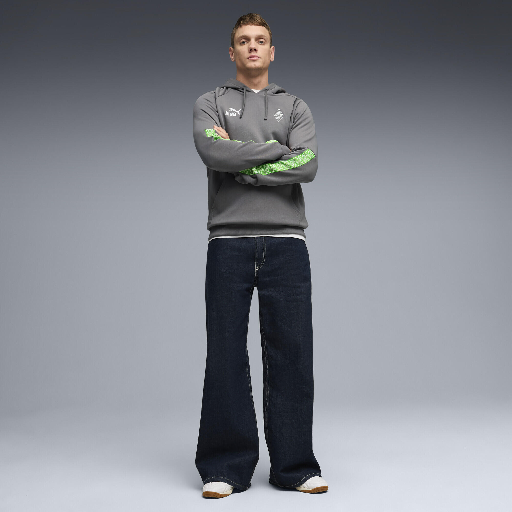 Borussia Mönchengladbach FtblKING Hoodie Herren PUMA 4/5