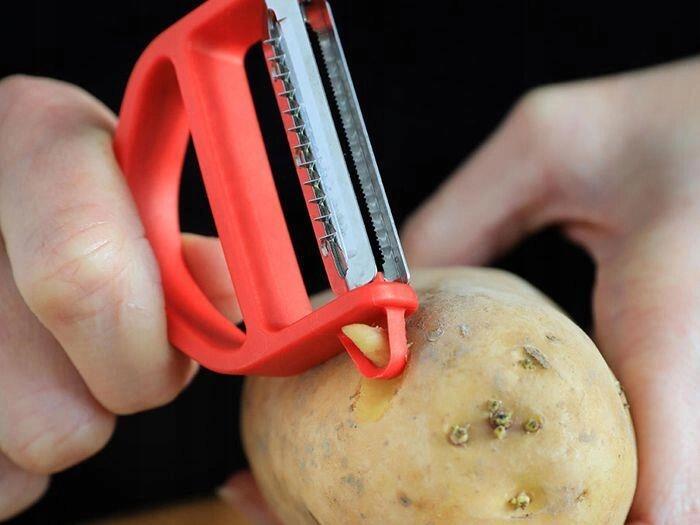 Obieraczka peeler T-Duo Julienne z podwójnym ostrzem 7/7