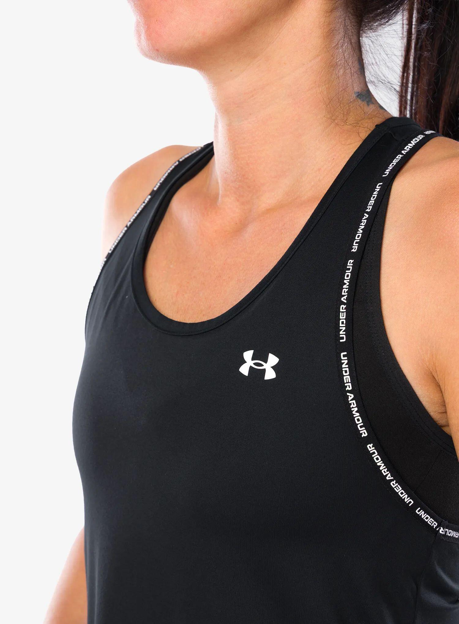 Canotta UA Tech™ Knockout nera da donna Under Armour 5/6