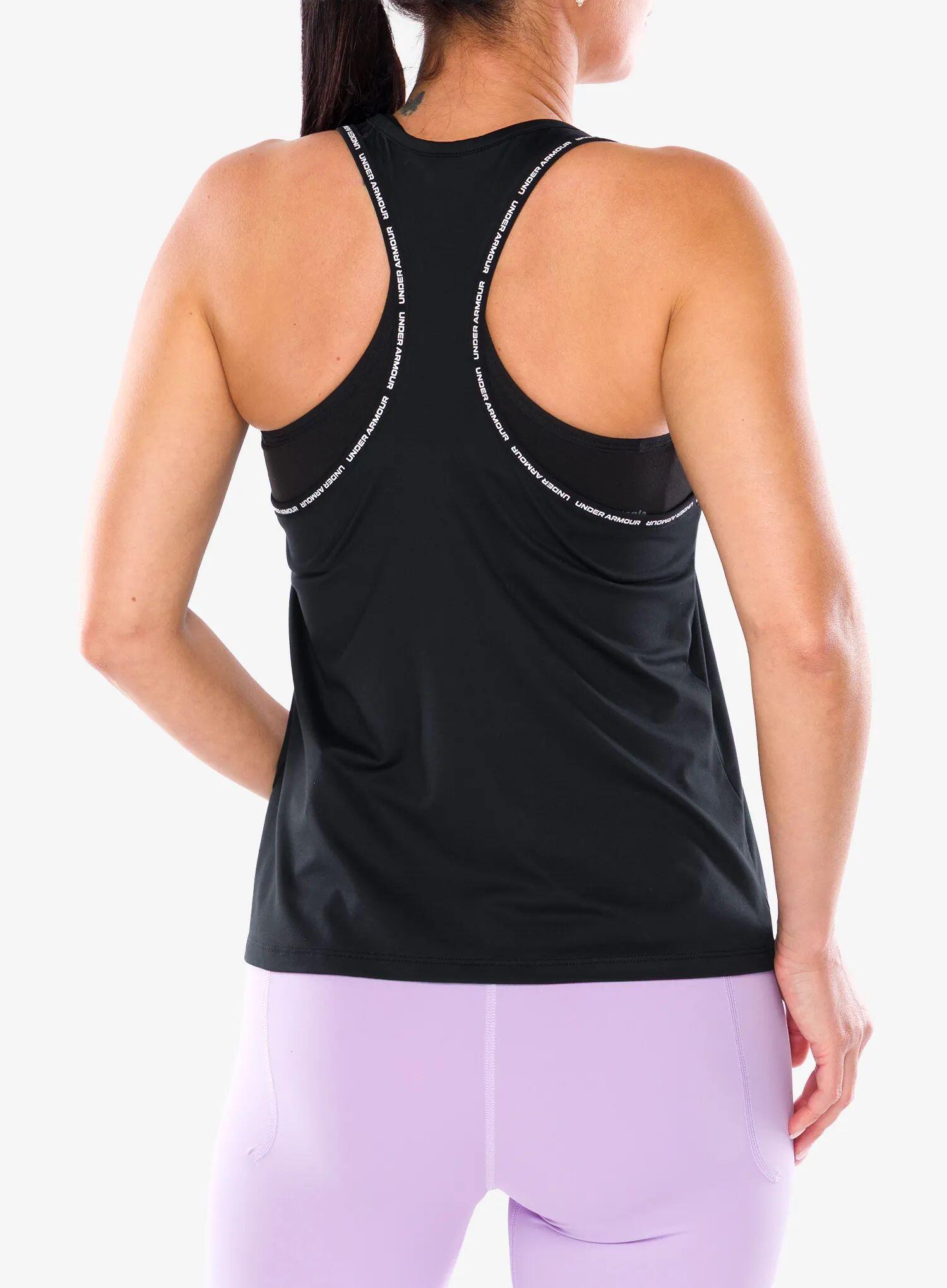 Canotta UA Tech™ Knockout nera da donna Under Armour 4/6