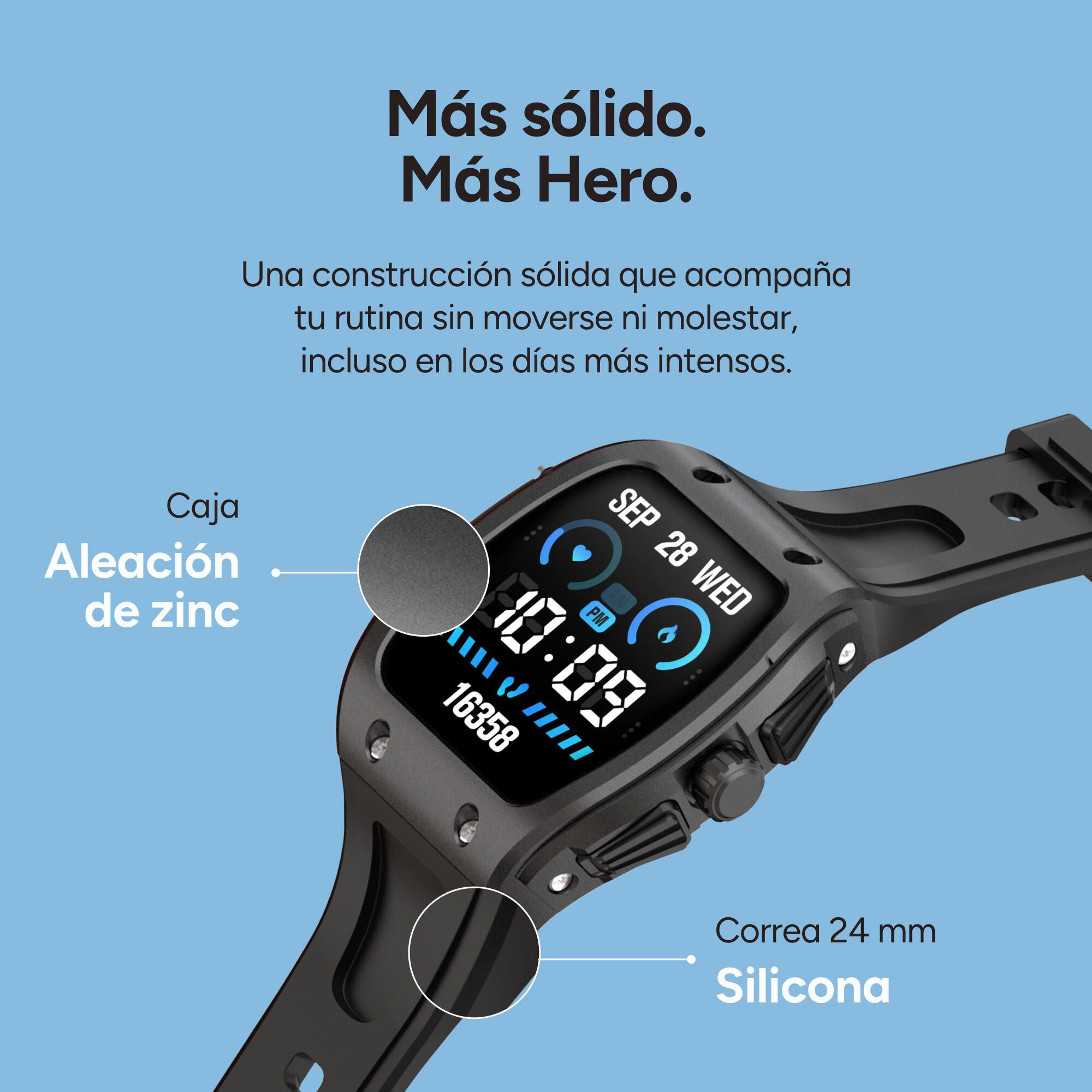 Smartwatch KSIX Hero 2 Go 3/7