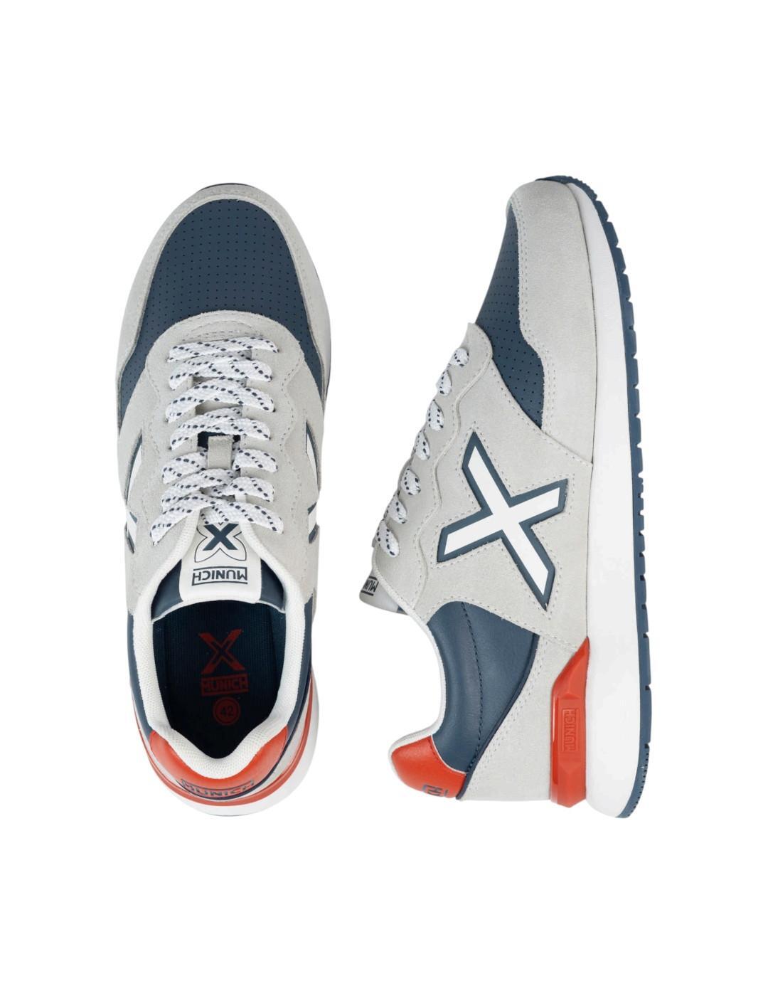 Baskets pour Homme Munich Dash premium 275 Gris. 4/5