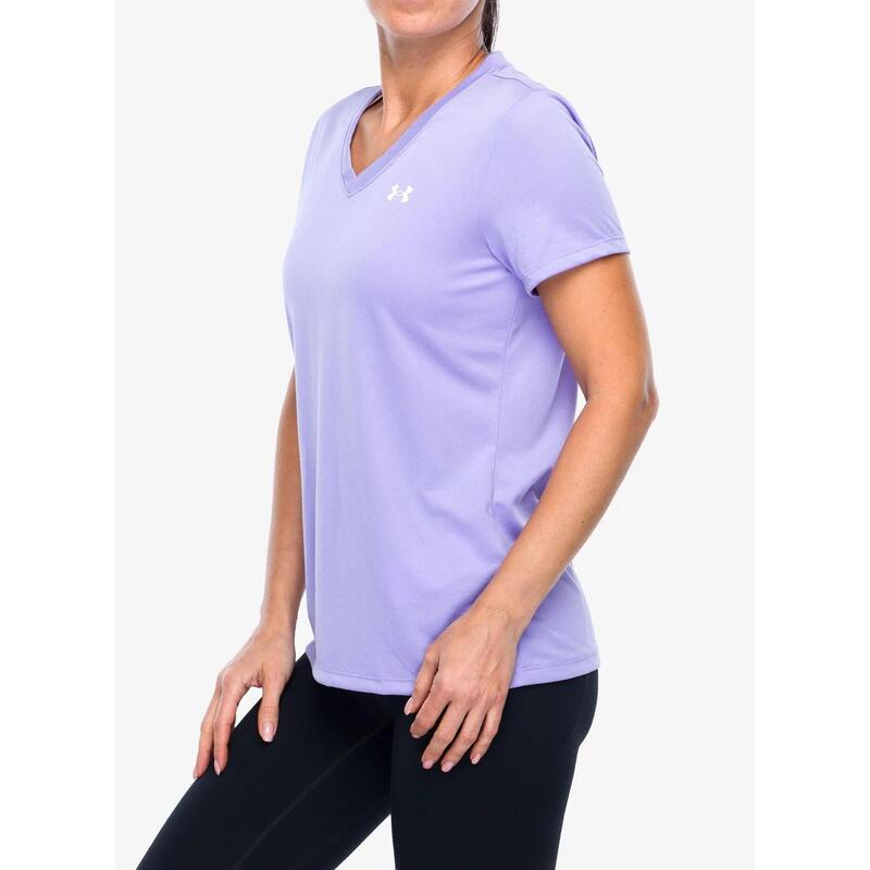 Női póló Under Armour Tech SSV- Solid-PPL