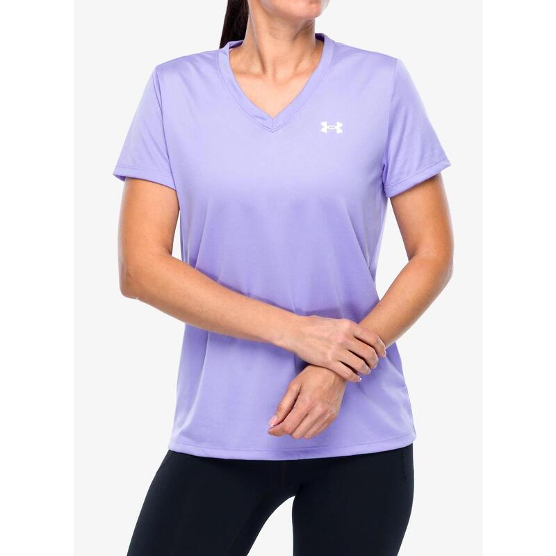 Női póló Under Armour Tech SSV- Solid-PPL