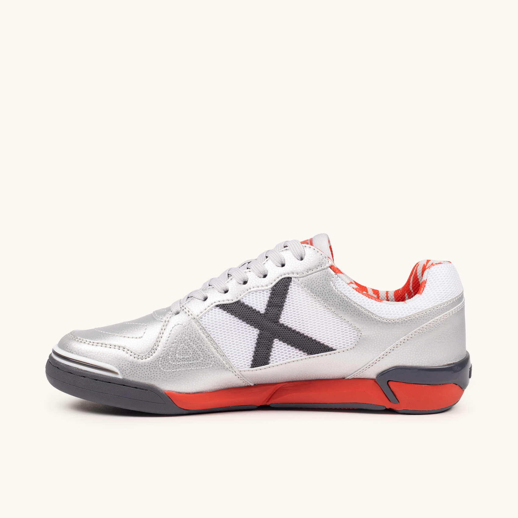MUNICH ONE 79 Sneakers Calcio a 5 Ultra Leggere Argento 3/5