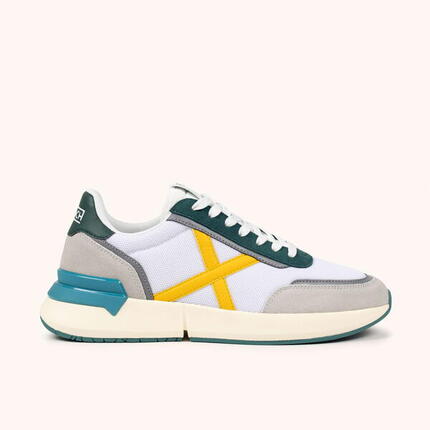 MUNICH VERSUS 117 Sneakers Deportivas Blancas y Verdes