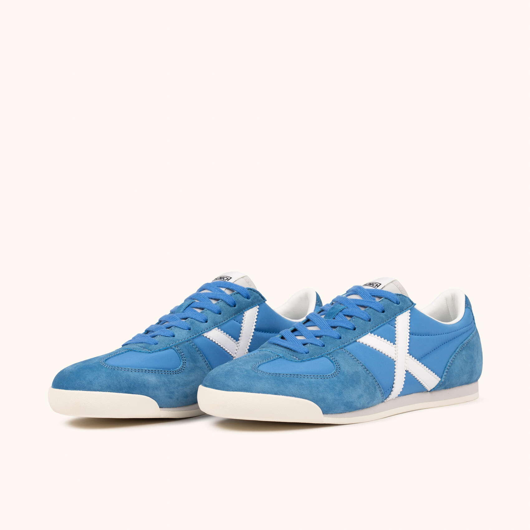 MUNICH STEREO 06 Sneaker Casual Azul Cielo y Blanco 5/5