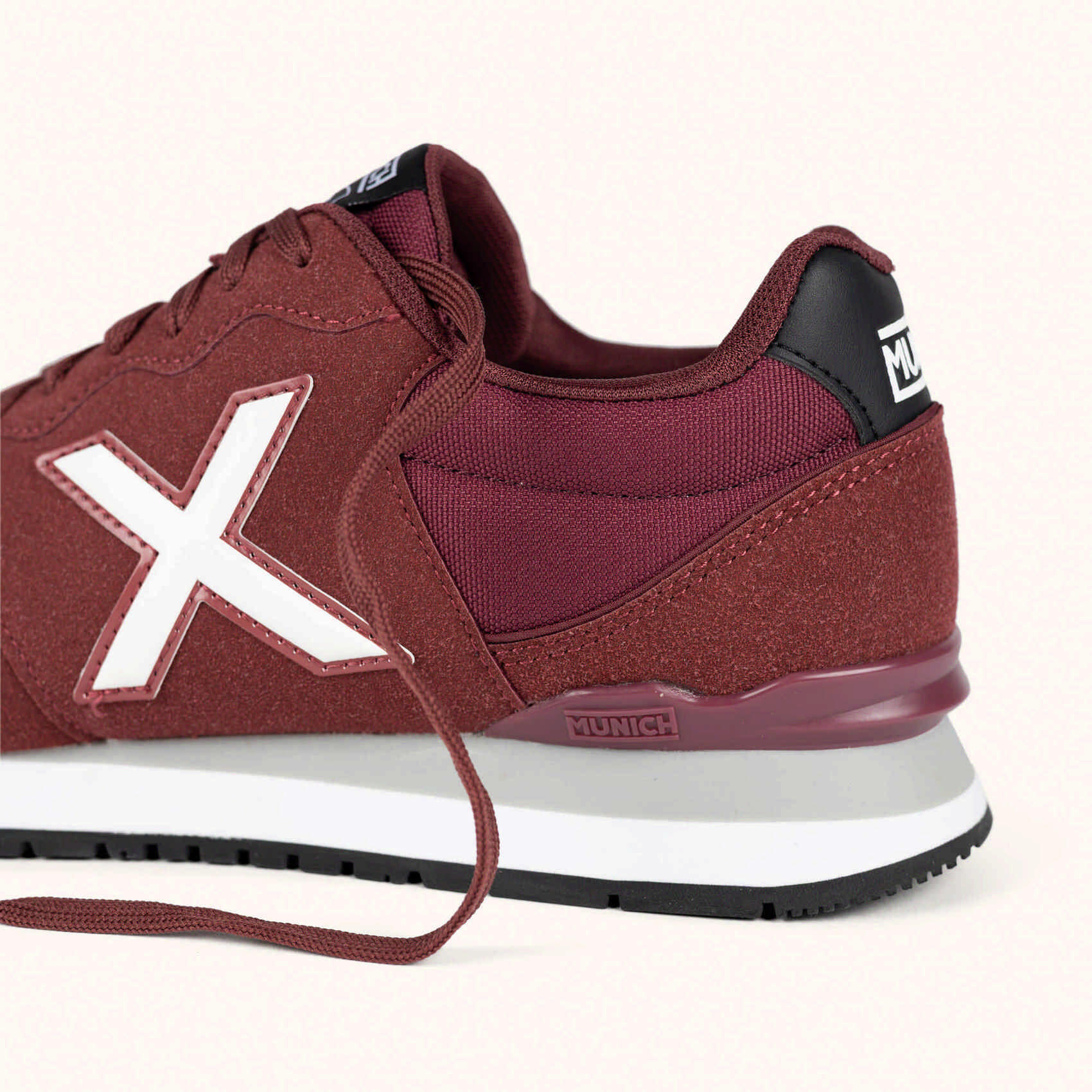 MUNICH DASH 2.0 287 Sneakers Retro Running Urbana Amaranto 2/5