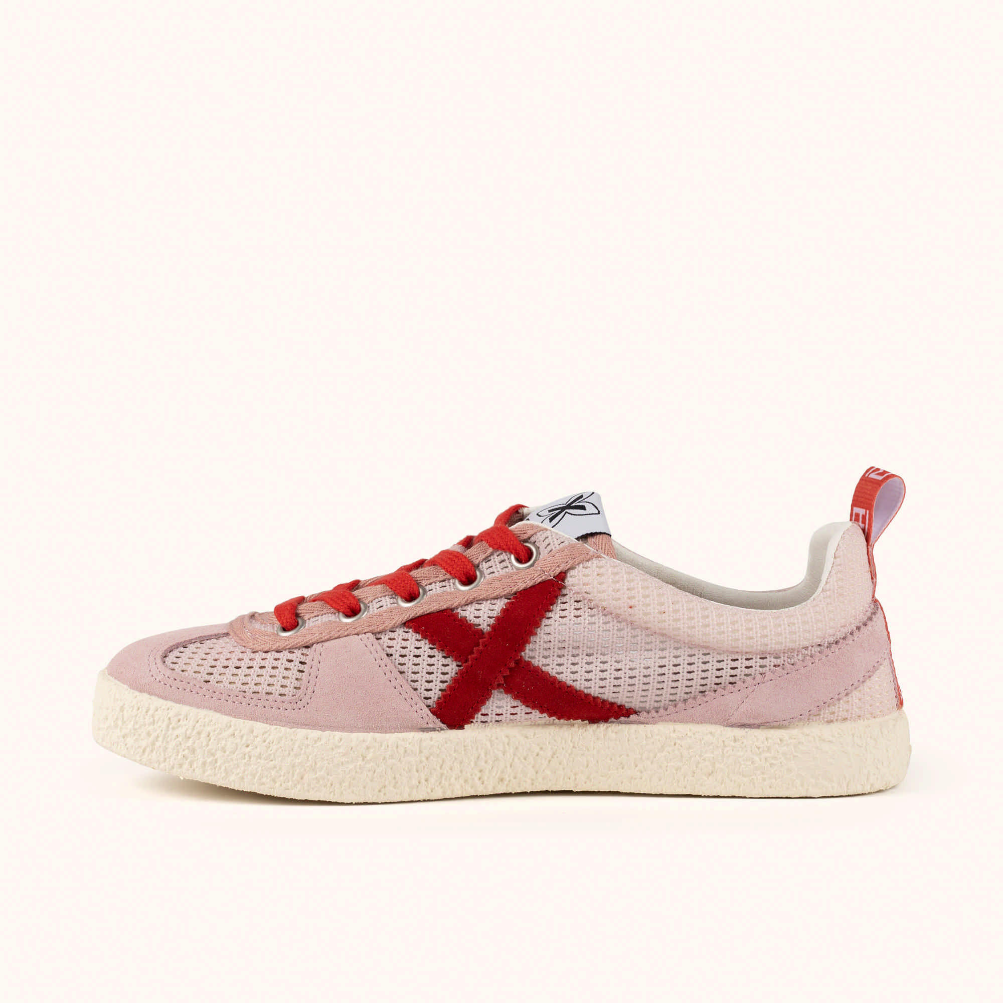 MUNICH VOLATA 106 Sneakers de Rejilla Transpirable Rosas y Rojas 3/5