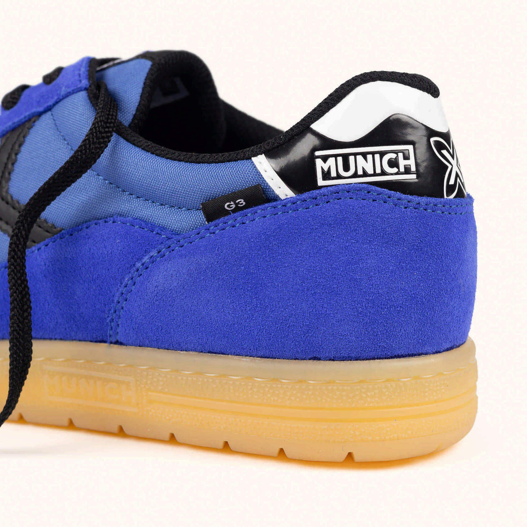 MUNICH G-3 463 Zapatilla de Fútbol Sala Adulto Azul y Negro 2/5