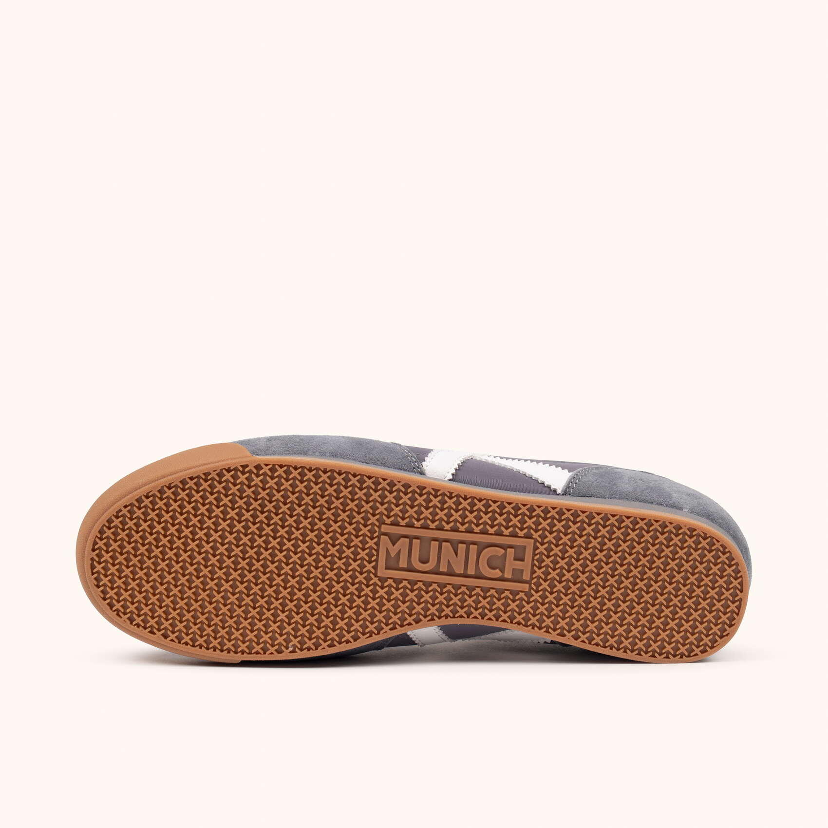 Sneakers MUNICH STEREO 01 en Gris et Blanc 4/5