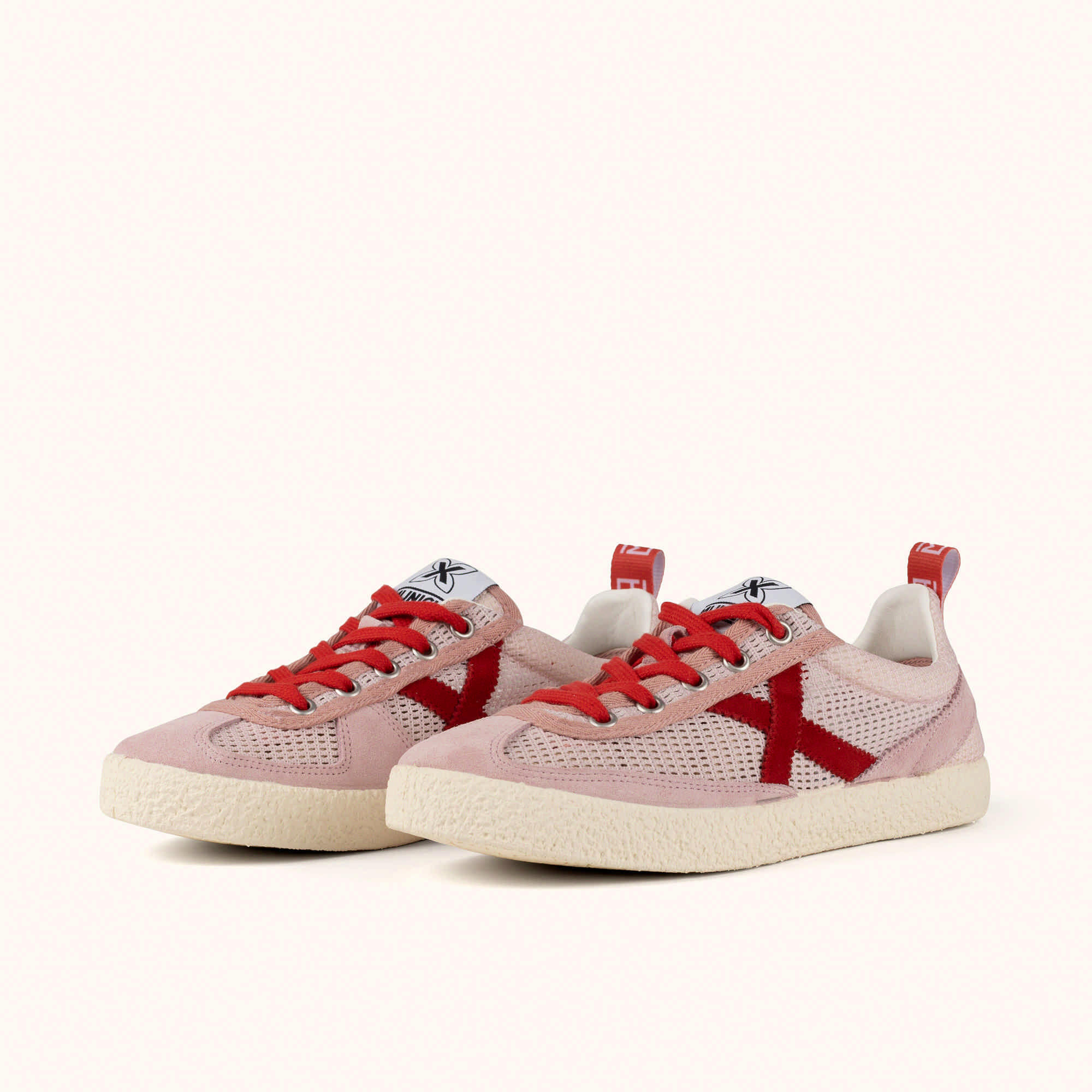 MUNICH VOLATA 106 Sneakers de Rejilla Transpirable Rosas y Rojas 5/5