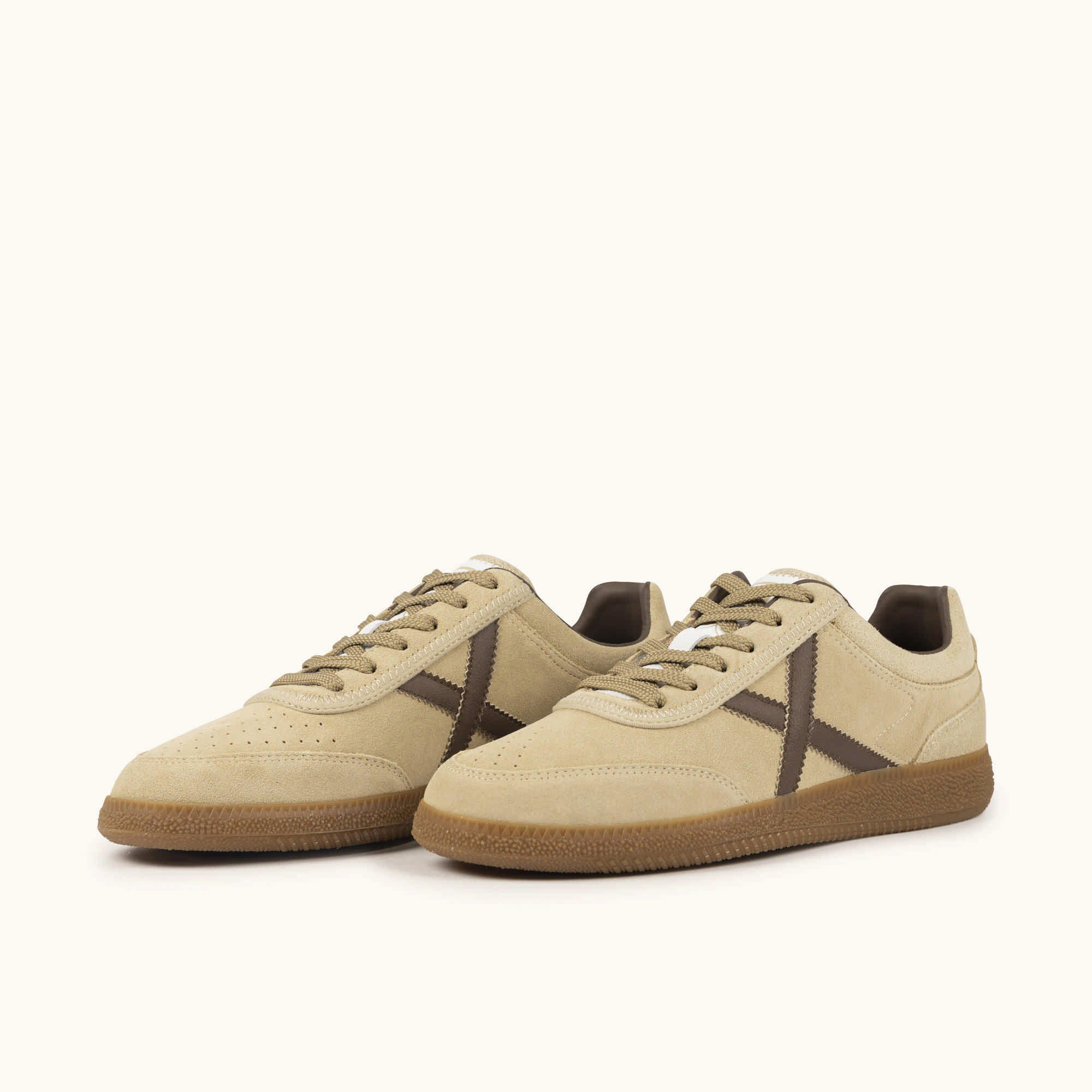 MUNICH RUMBA 32 Sneaker in Camoscio Color Sabbia 5/5