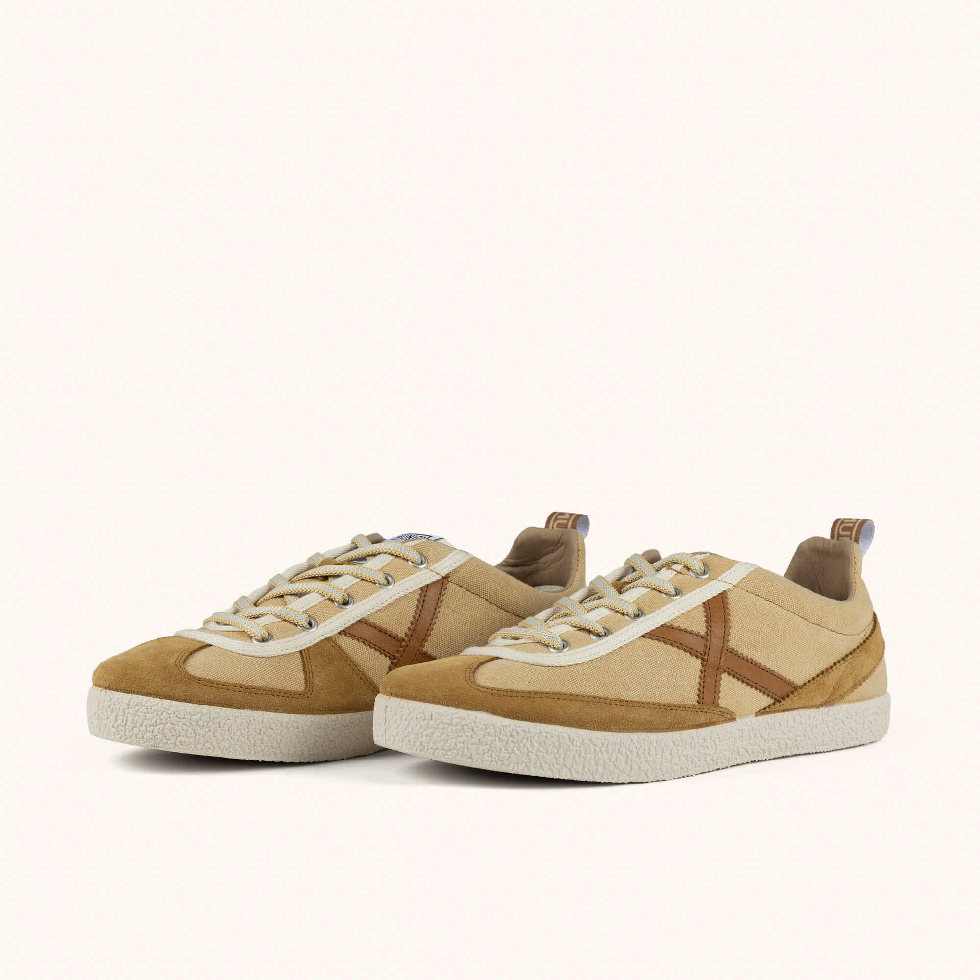 MUNICH VOLATA 111 Sneakers in Tela Stile Urbano Ocra 5/5