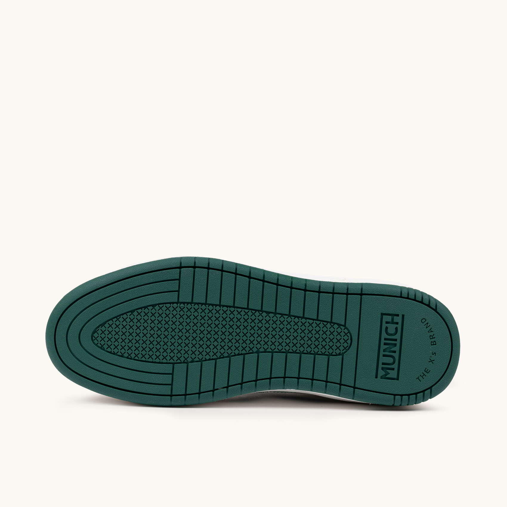 MUNICH STILO 10 Sneaker de Estilo Urbano Blanco y Verde 4/5