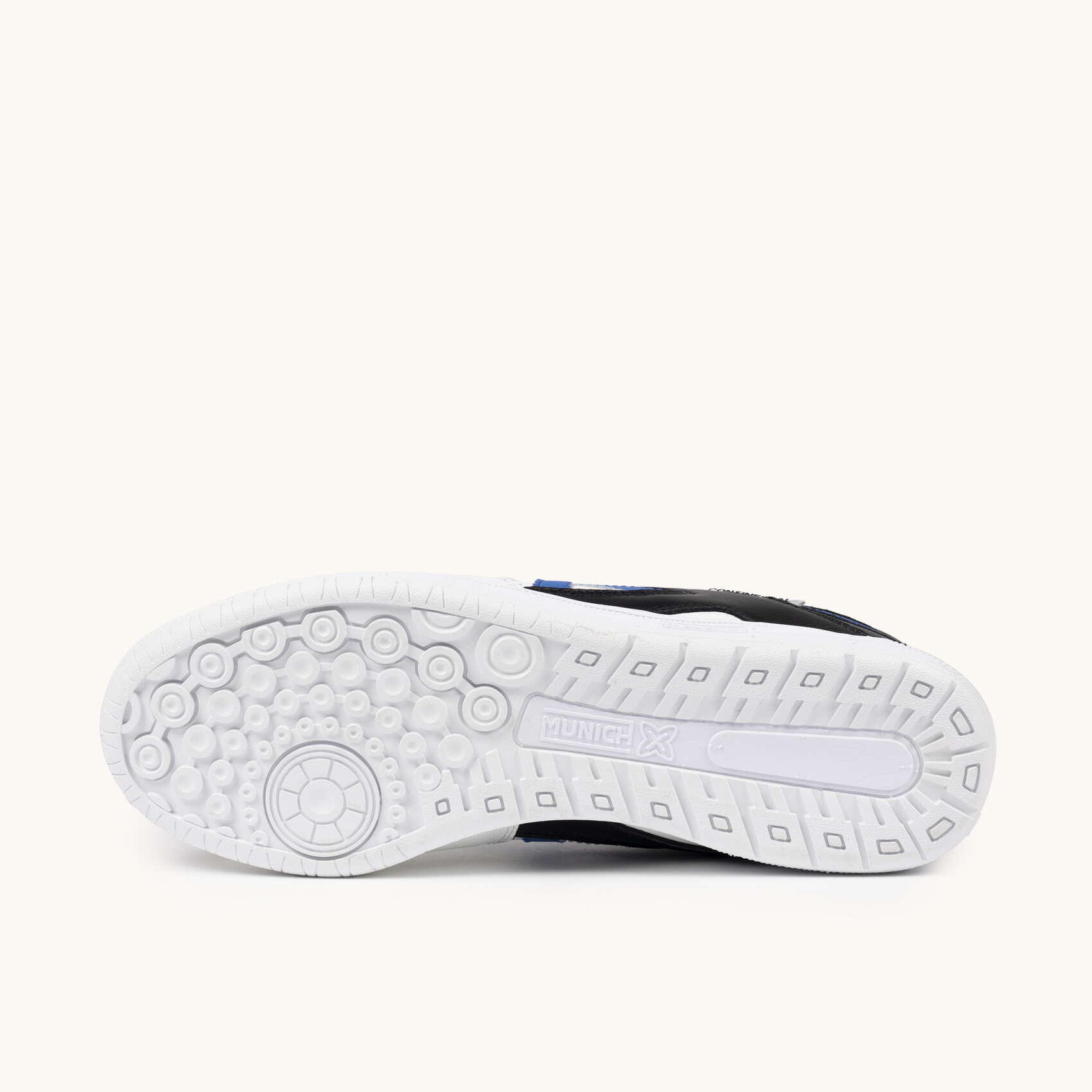 MUNICH CONTINENTAL 973 Zapatillas de Fútbol Sala Profesionales Blancas y Azules 4/5
