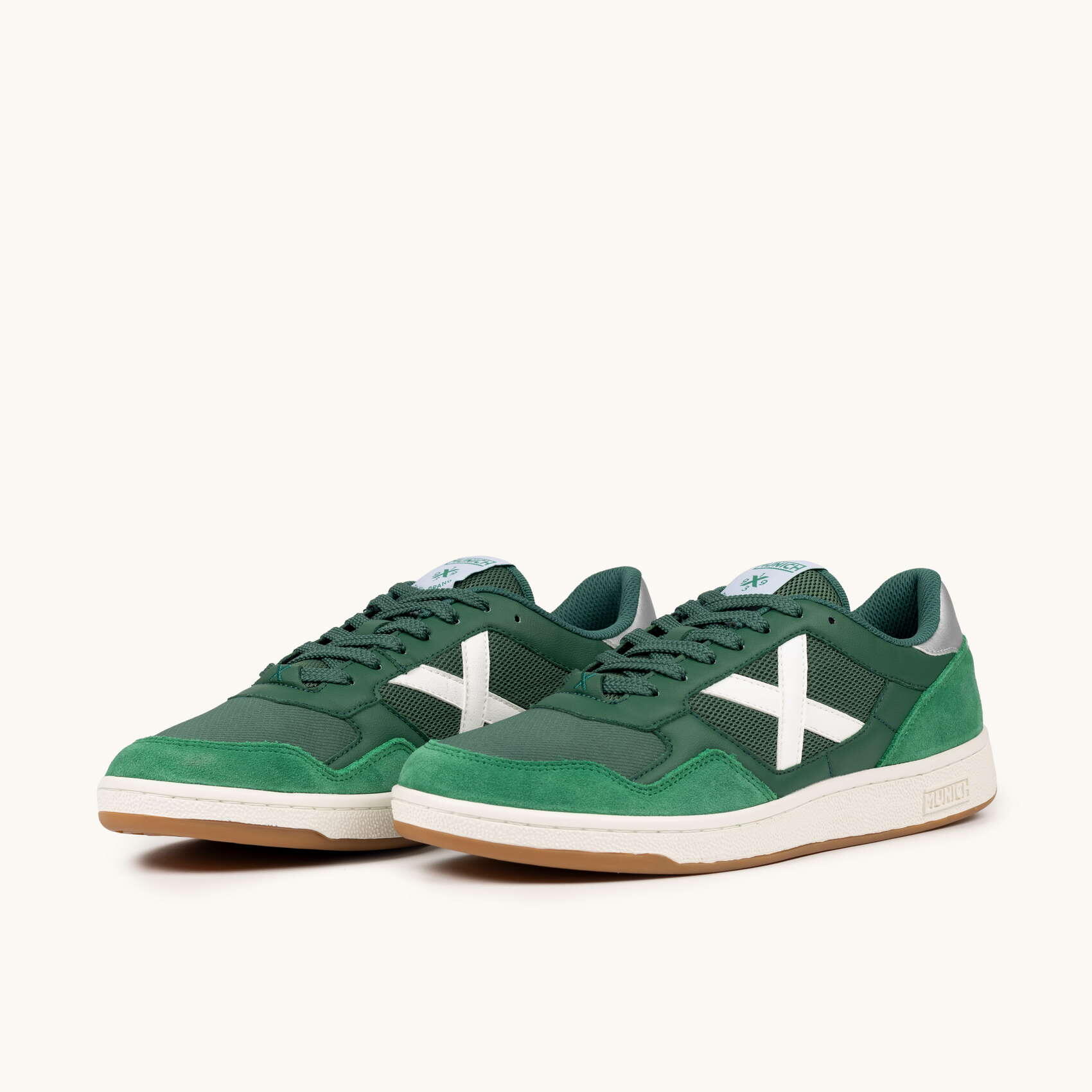 MUNICH ARROW 80 Zapatilla Urbana en Tonos Verdes con Suela Caramelo 5/5