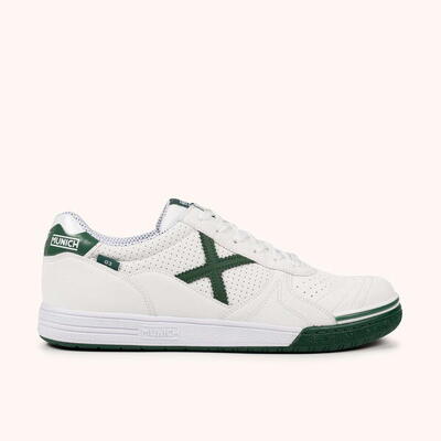 MUNICH G-3 450 Sneakers Calcio a 5 con Ammortizzazione X-Lite Bianco e Verde