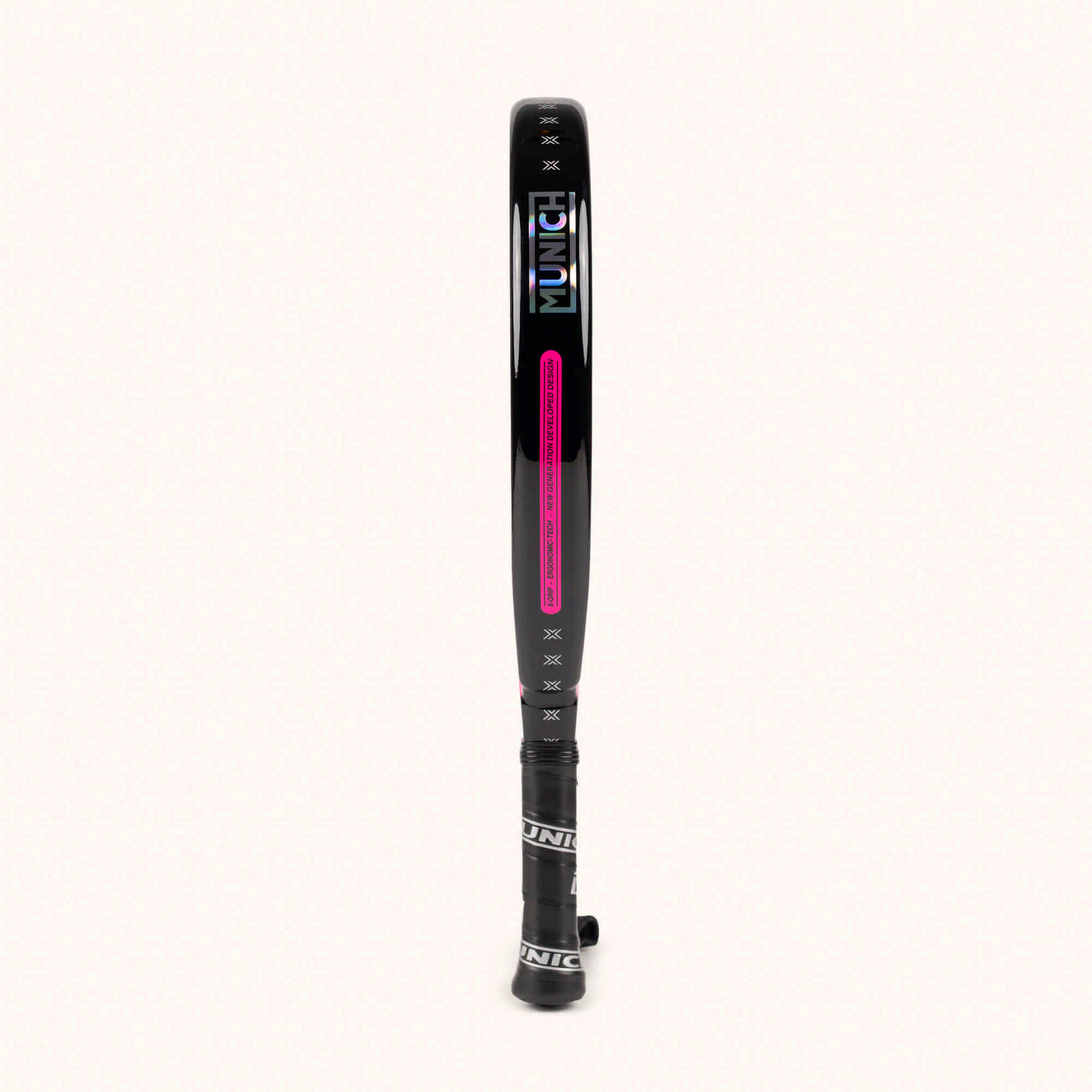 Pala de padel MUNICH SPECTRA X puissance et précision carbone 6K 3/5