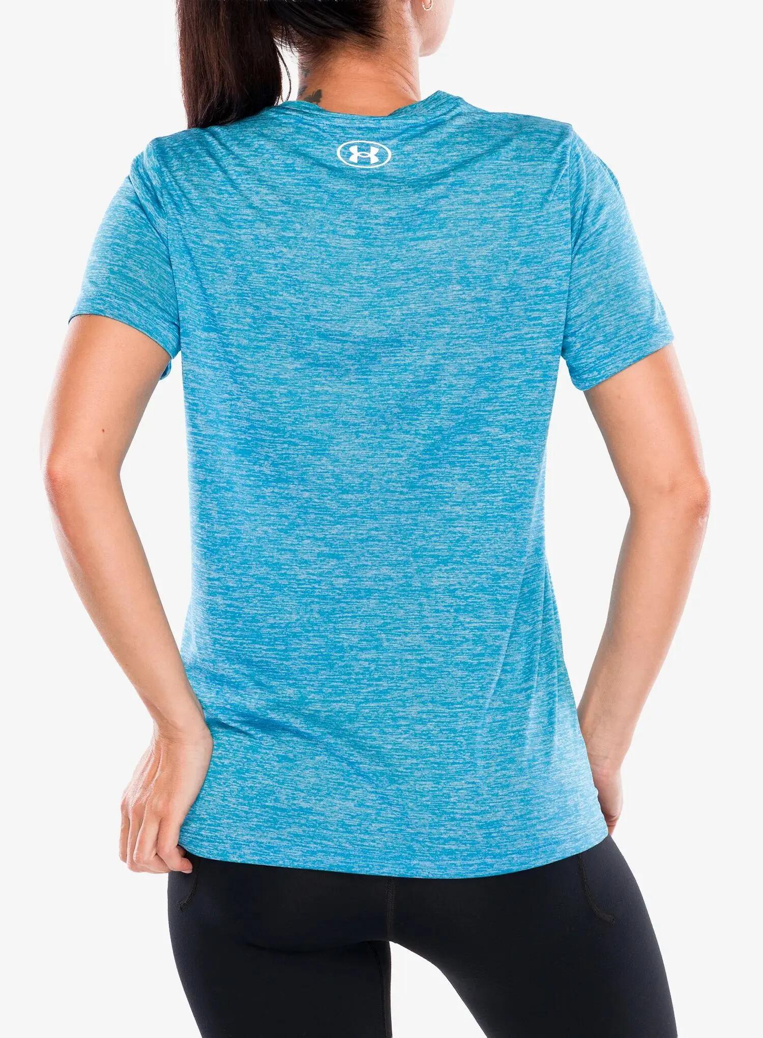 Női póló Under Armour Tech SSC- Twist-BLU 6/7