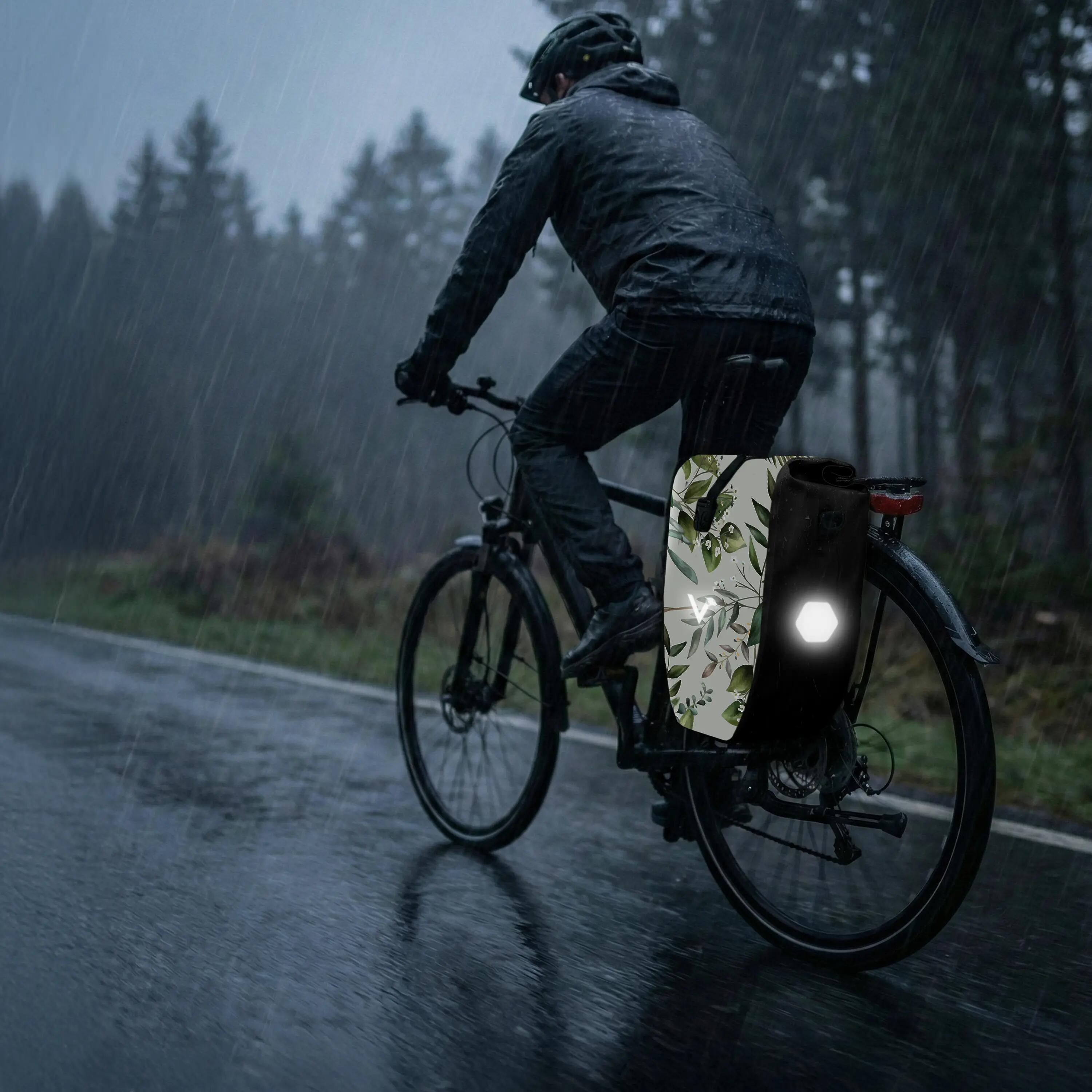 Sacoche velo Sacoche de porte-bagages velo etanche à vélo 28L bikepacking 5/7